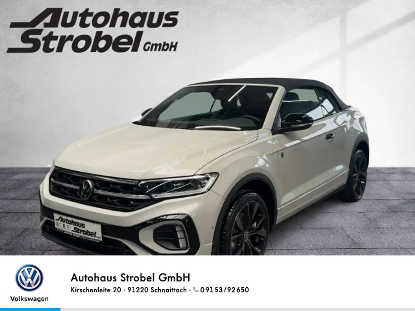 Volkswagen T-Roc Cabrio R-Line 1.5 l TSI 110 kW DSG AH*DCC Grau - 1