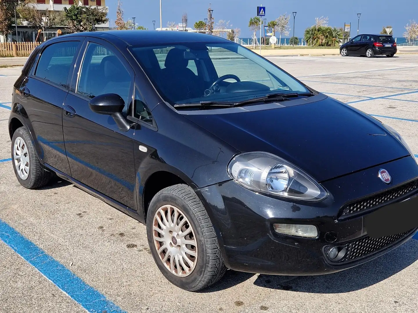 Fiat Punto Punto III 2012 5p 1.4 natural power Street E 70cv Nero - 1