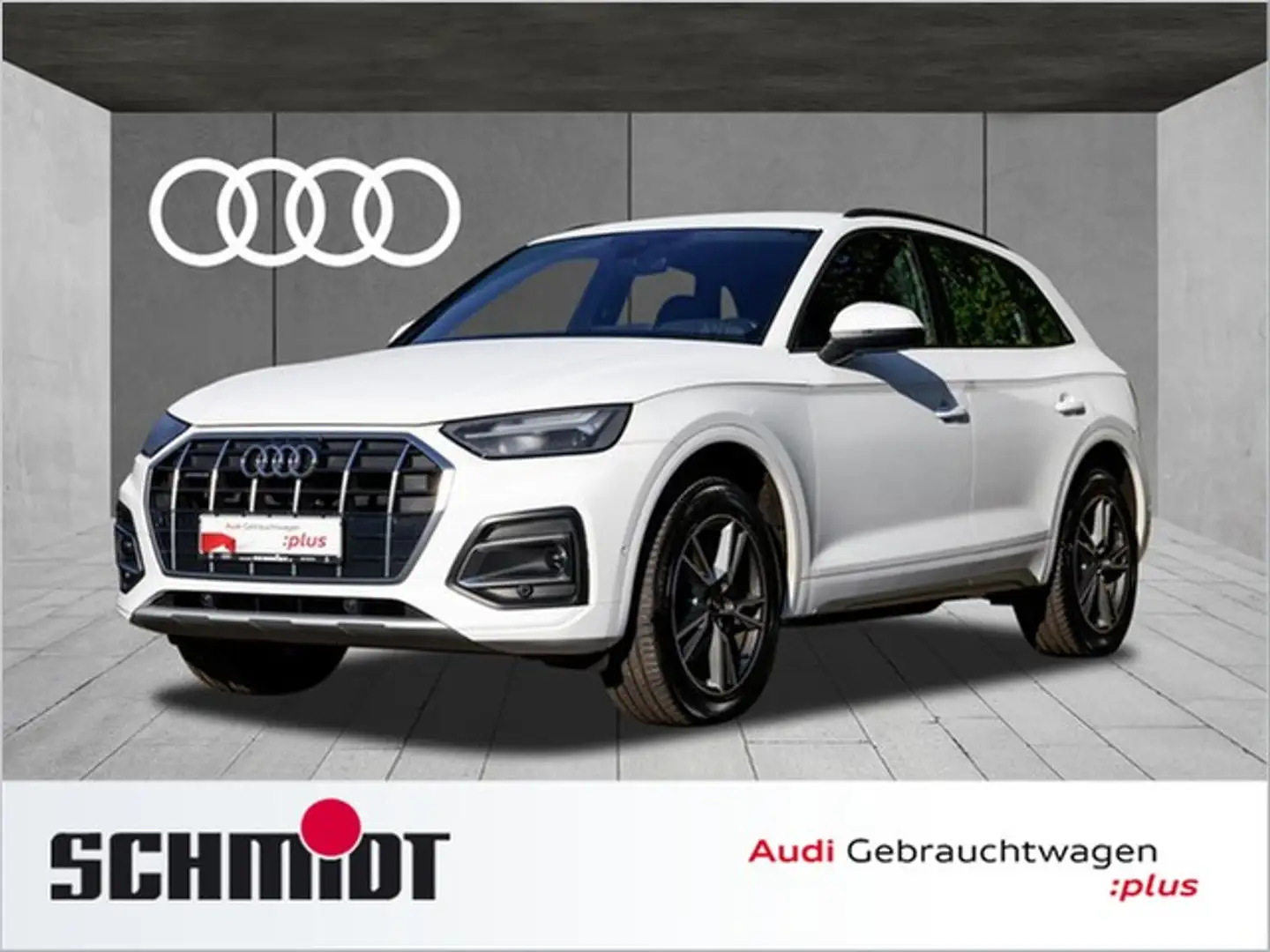 Audi Q5 40 TFSI quattro Advanced S line LED Navi e-Sitz... Weiß - 1
