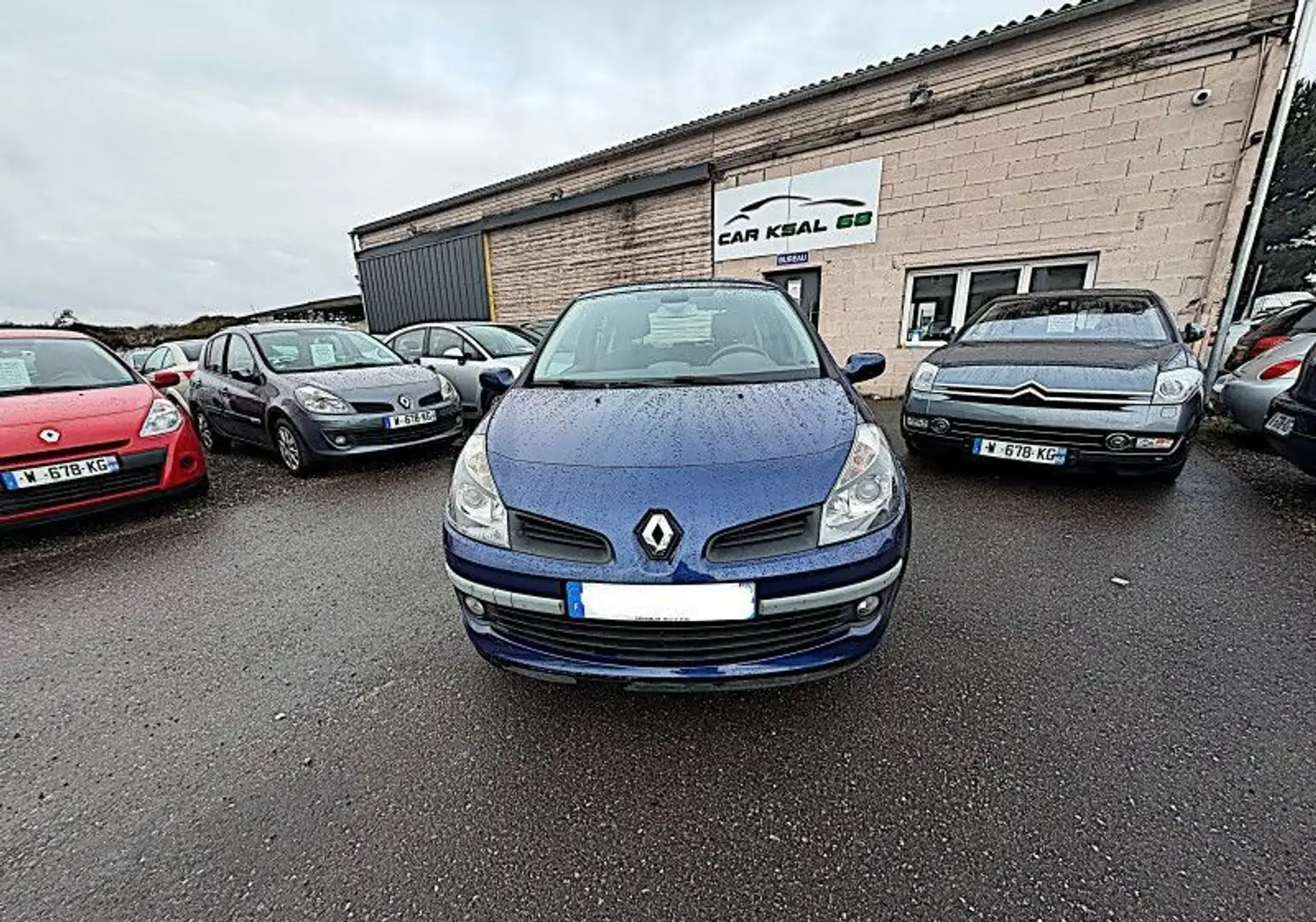 Renault Clio III 1.6 16V 110CH CONFORT PACK CLIM DYNAMIQUE 3P Bleu - 2