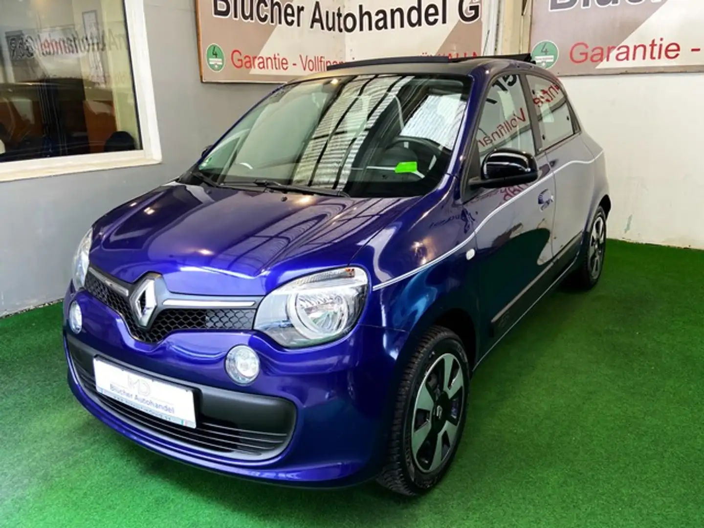 Renault Twingo Limited Faltdach Cabrio LED  Bluetooth Bleu - 1