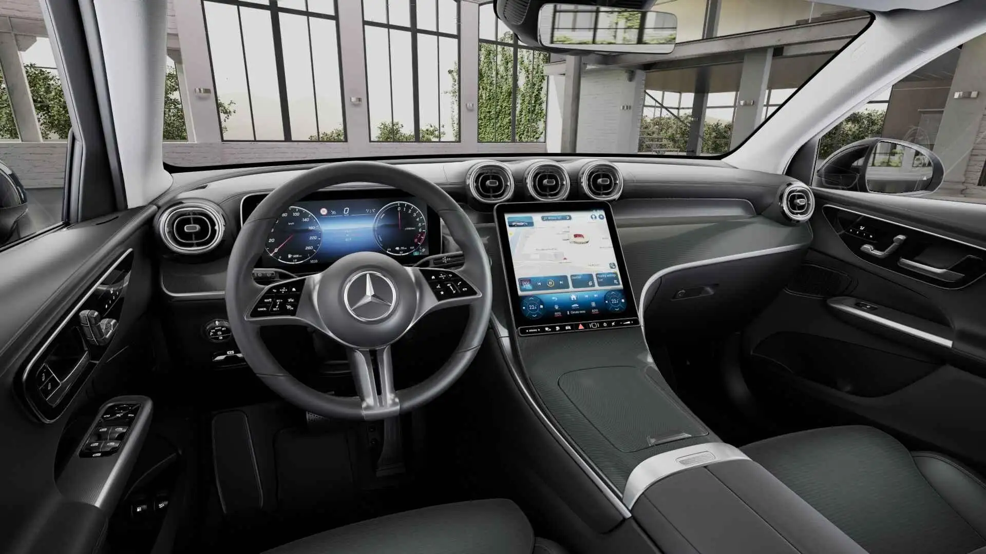 Mercedes-Benz GLC 300 300e 4MATIC Luxury Line | Rij assistentie pakket | Negro - 2