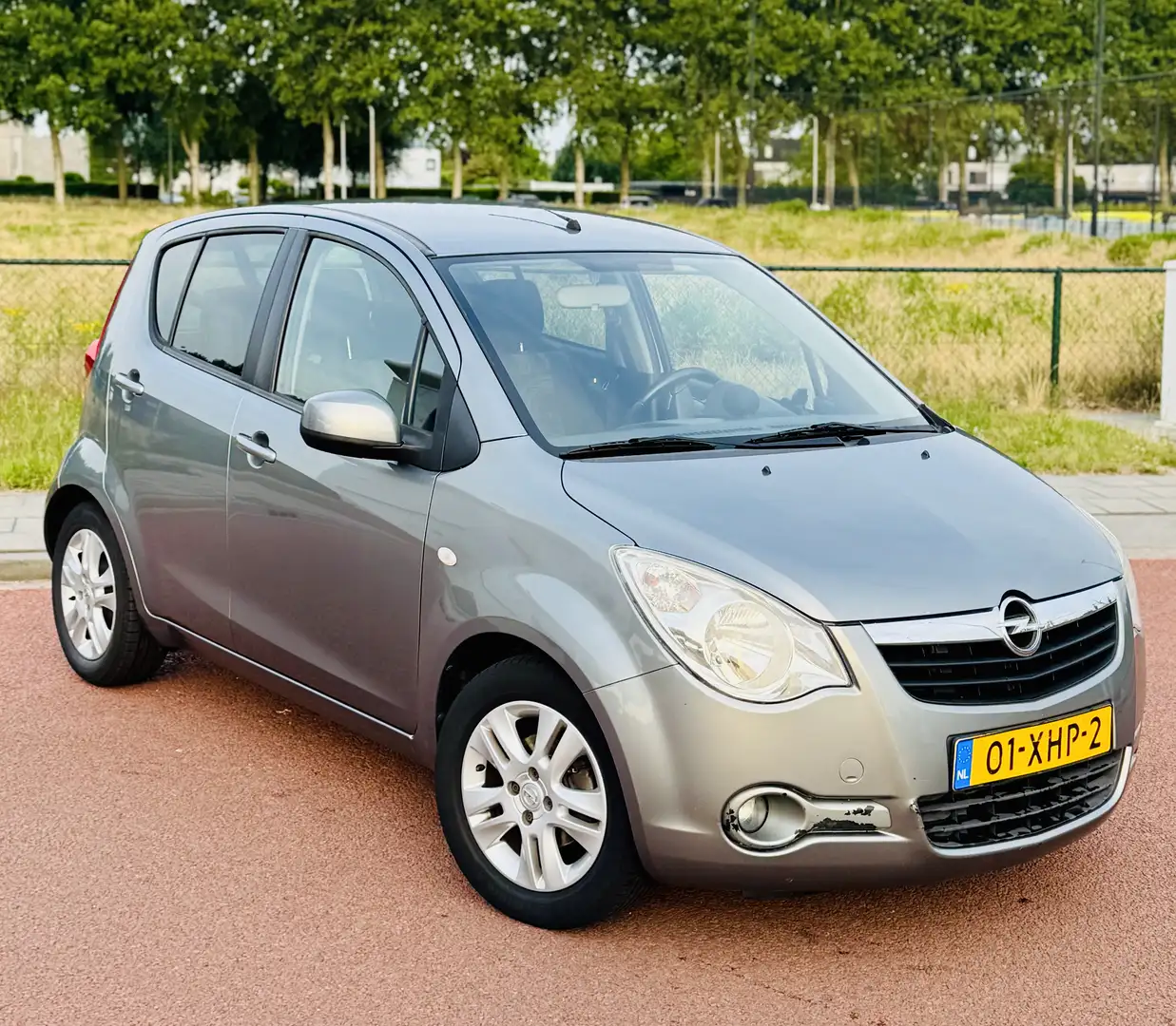 Opel Agila 1.0 Edition Trekhaak — Airco Grijs - 2