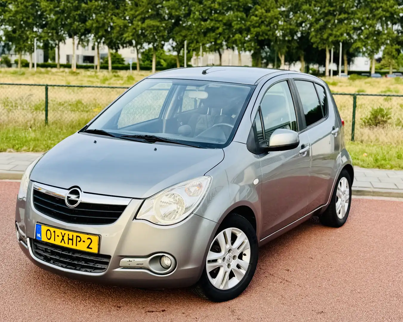 Opel Agila 1.0 Edition Trekhaak — Airco Grijs - 1