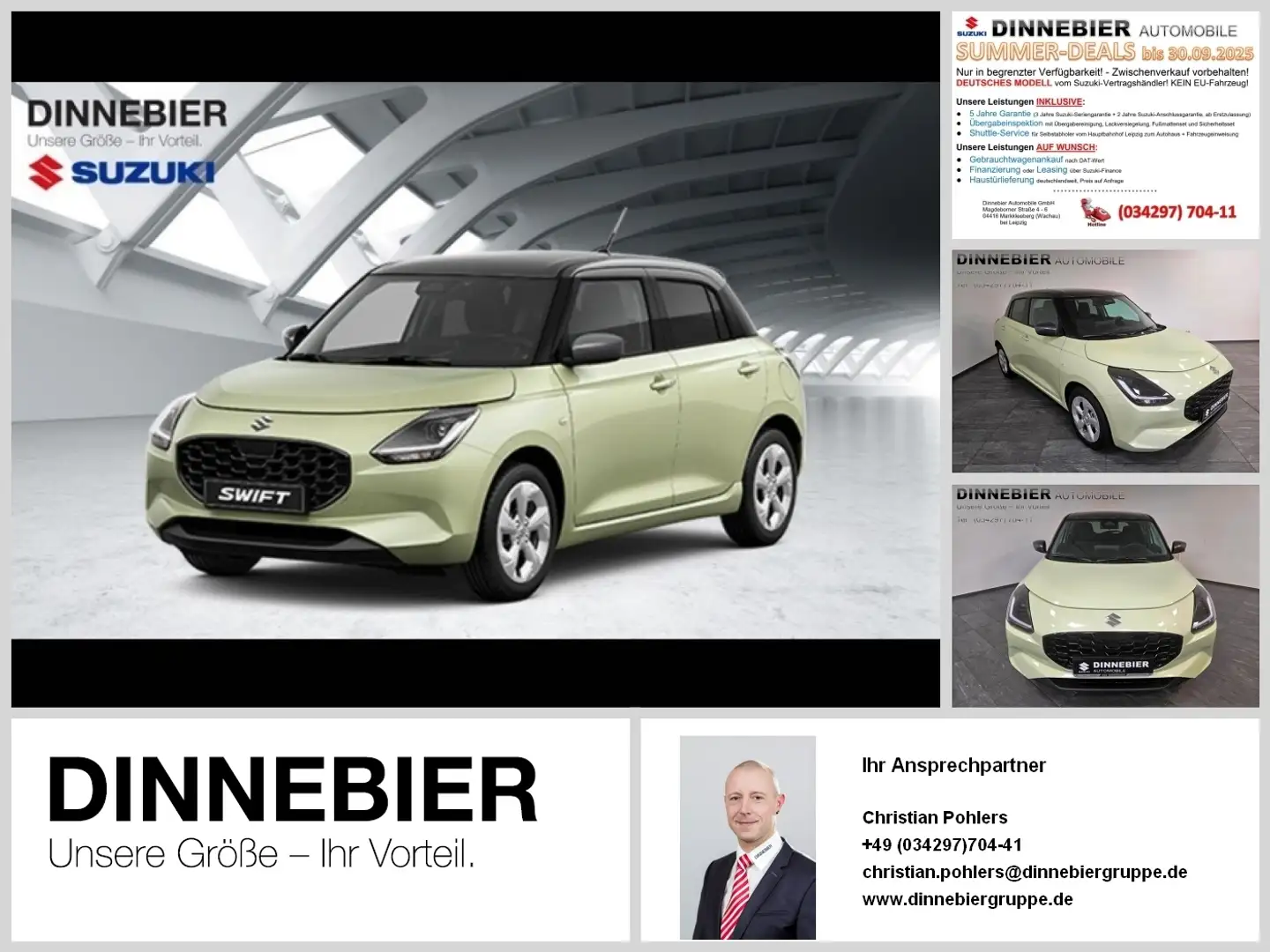 Suzuki Swift Comfort 4x4 Allrad (MT) *5 Jahre Garantie* Gris - 1