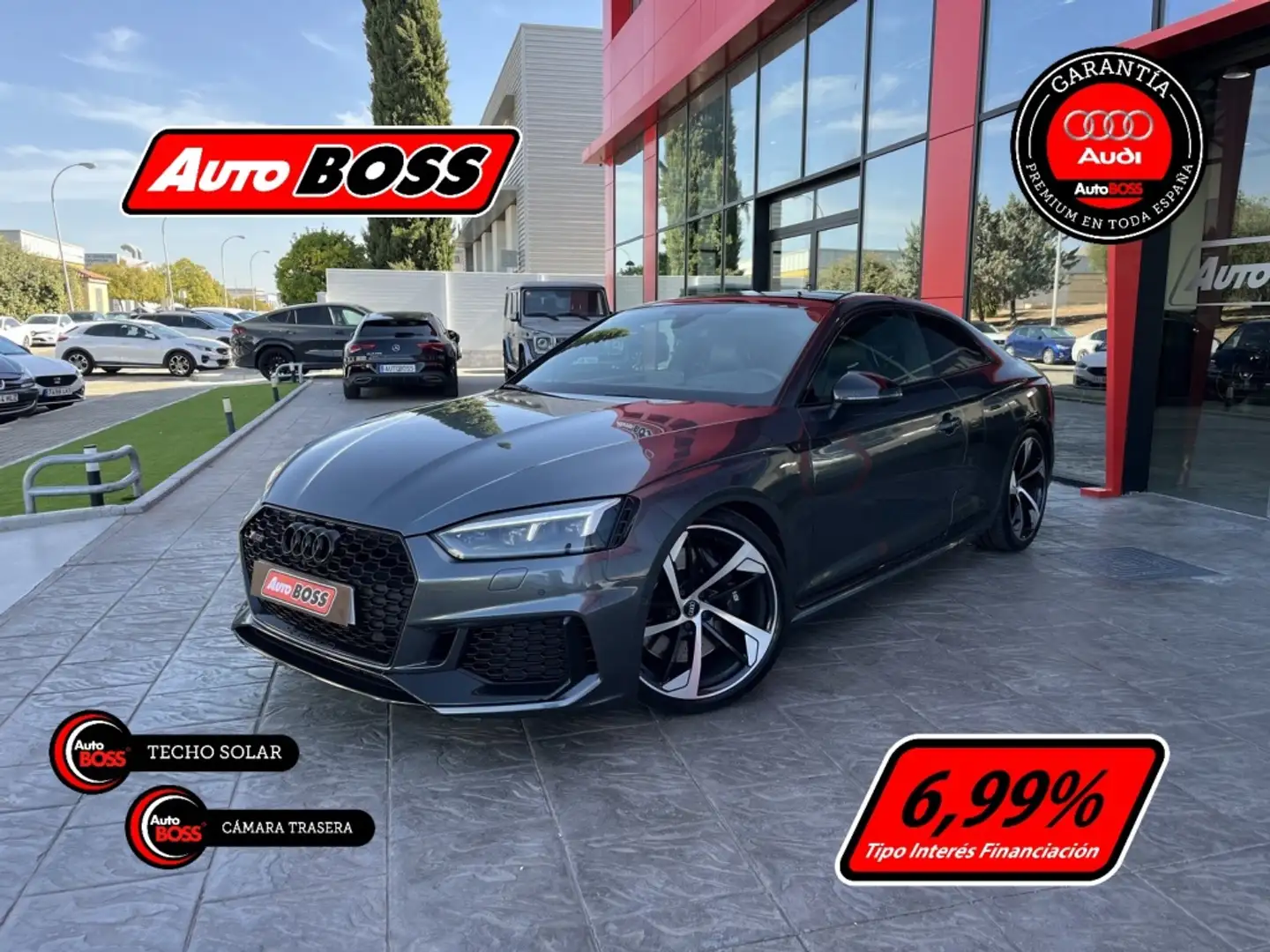 Audi RS5 Coupé 2.9 TFSI quattro Tiptronic Gris - 1
