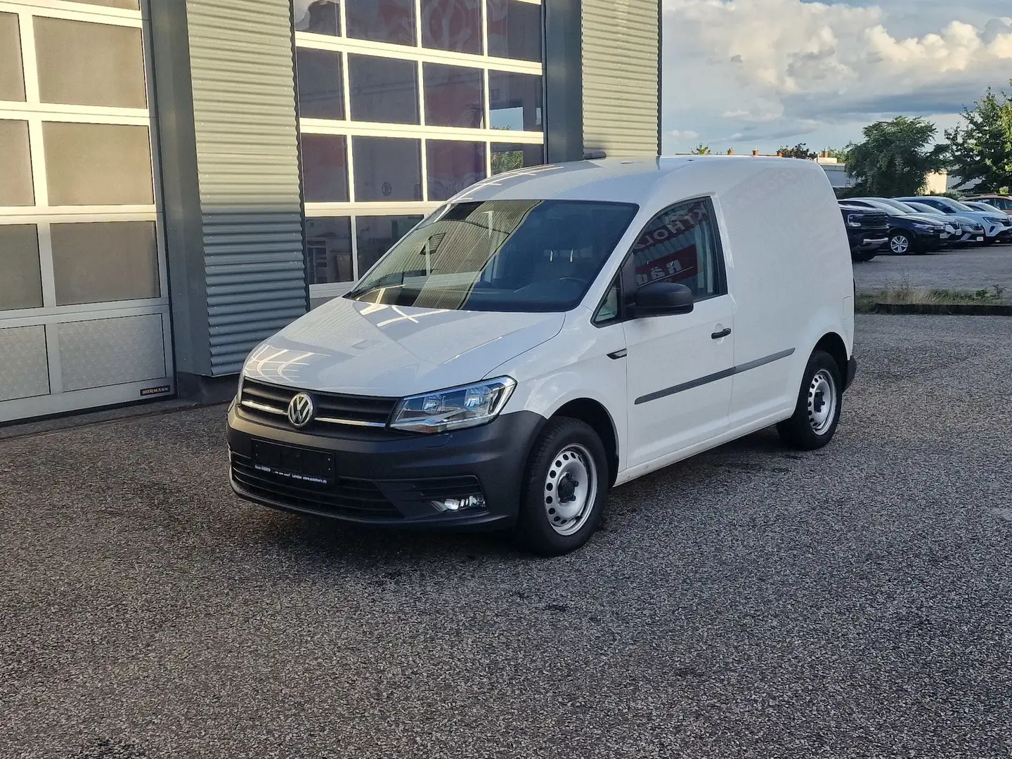 Volkswagen Caddy 1.4 BiFuel Kasten BMT Klima AHK Blanc - 1