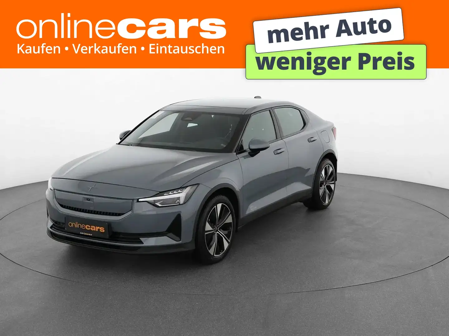Polestar 2 Elektro 79 kWh Long Range Dual Aut LED SKY NAVI Gris - 1