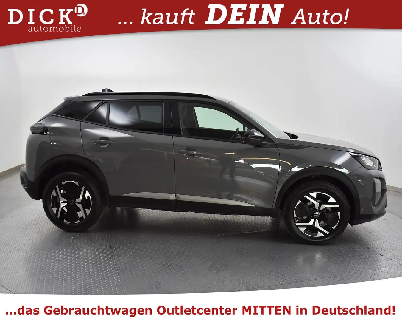 Peugeot 2008 1.2 Allure VIRTU+NAVI+LED+SHZ+TEMP+KAMER+18 Gris - 2