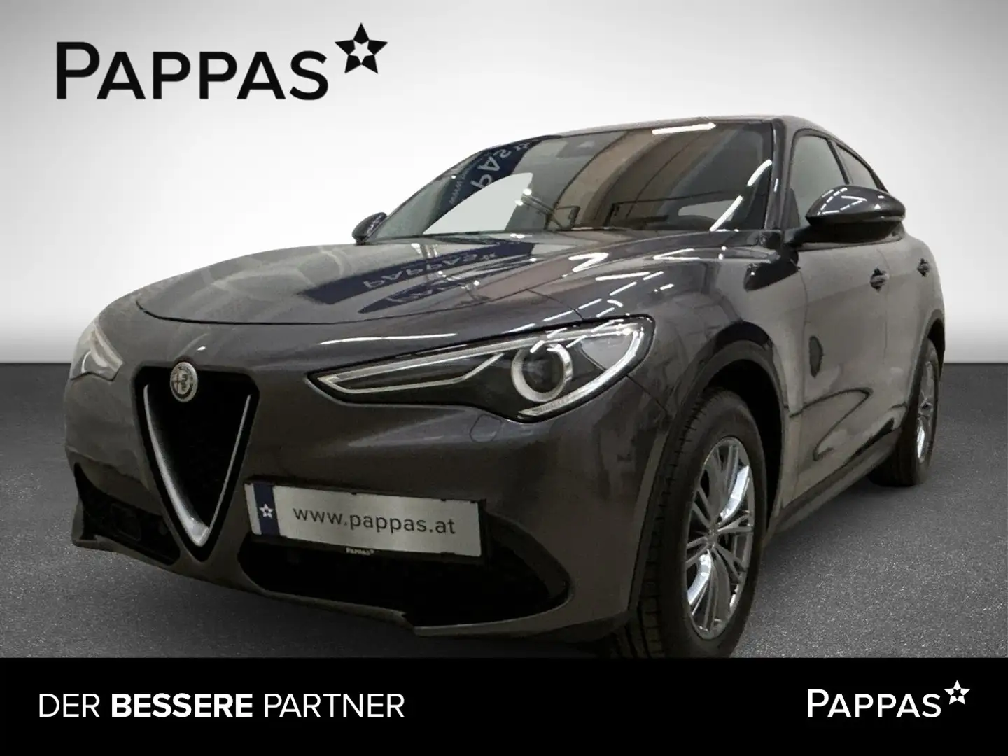 Alfa Romeo Stelvio 2.2 JTDM Business (EURO 6d) Lenkradheizung, Distro Grau - 1