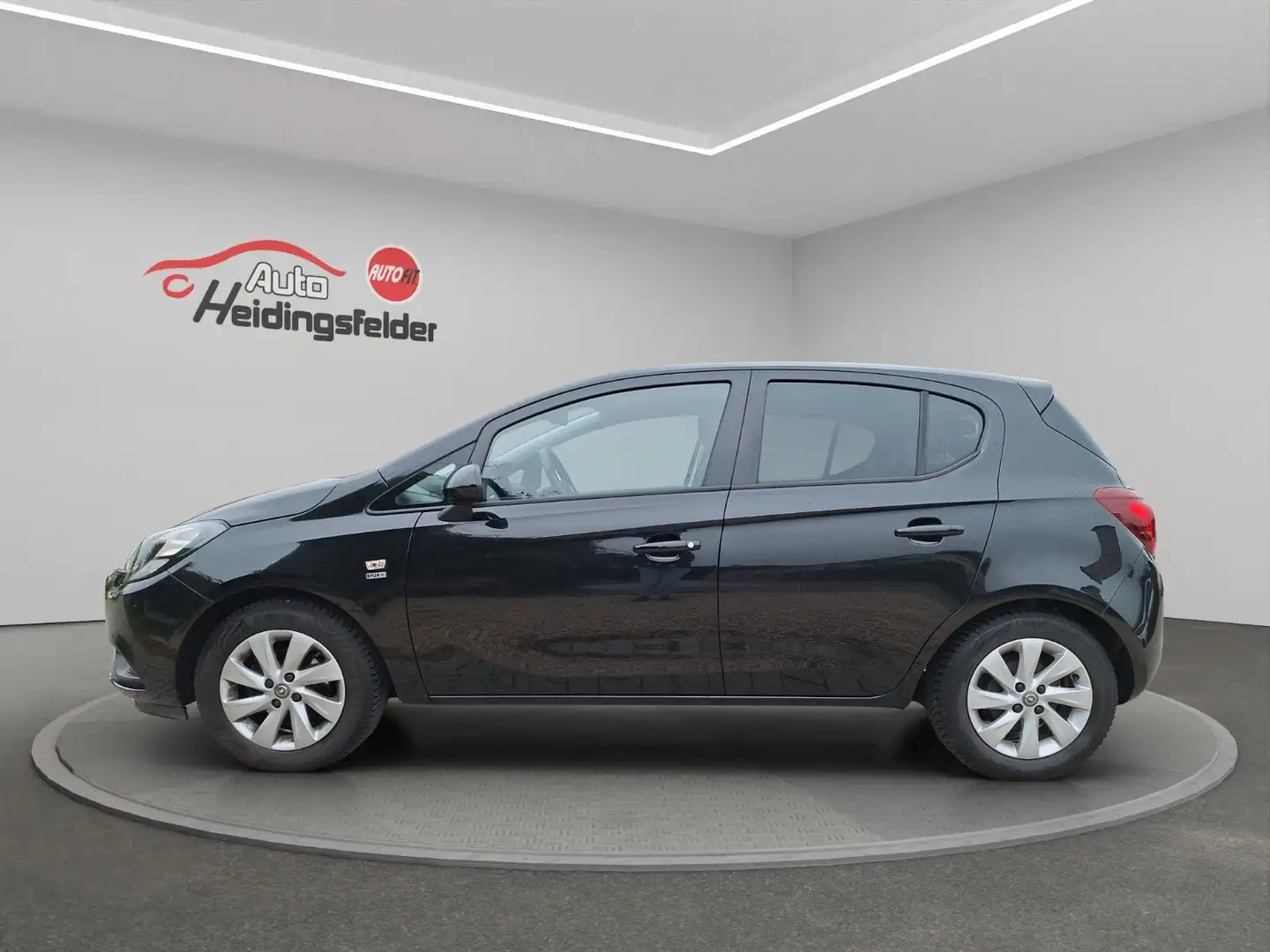 Opel Corsa E 120 Jahre ecoFlex, AHK, SHZ, RFK, PDC Schwarz - 2