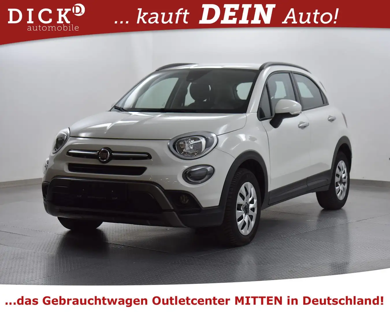Fiat 500X 1.3 Cross Aut. LEDER+PDC+MFL+TEMP+APPLE+DAB Weiß - 2