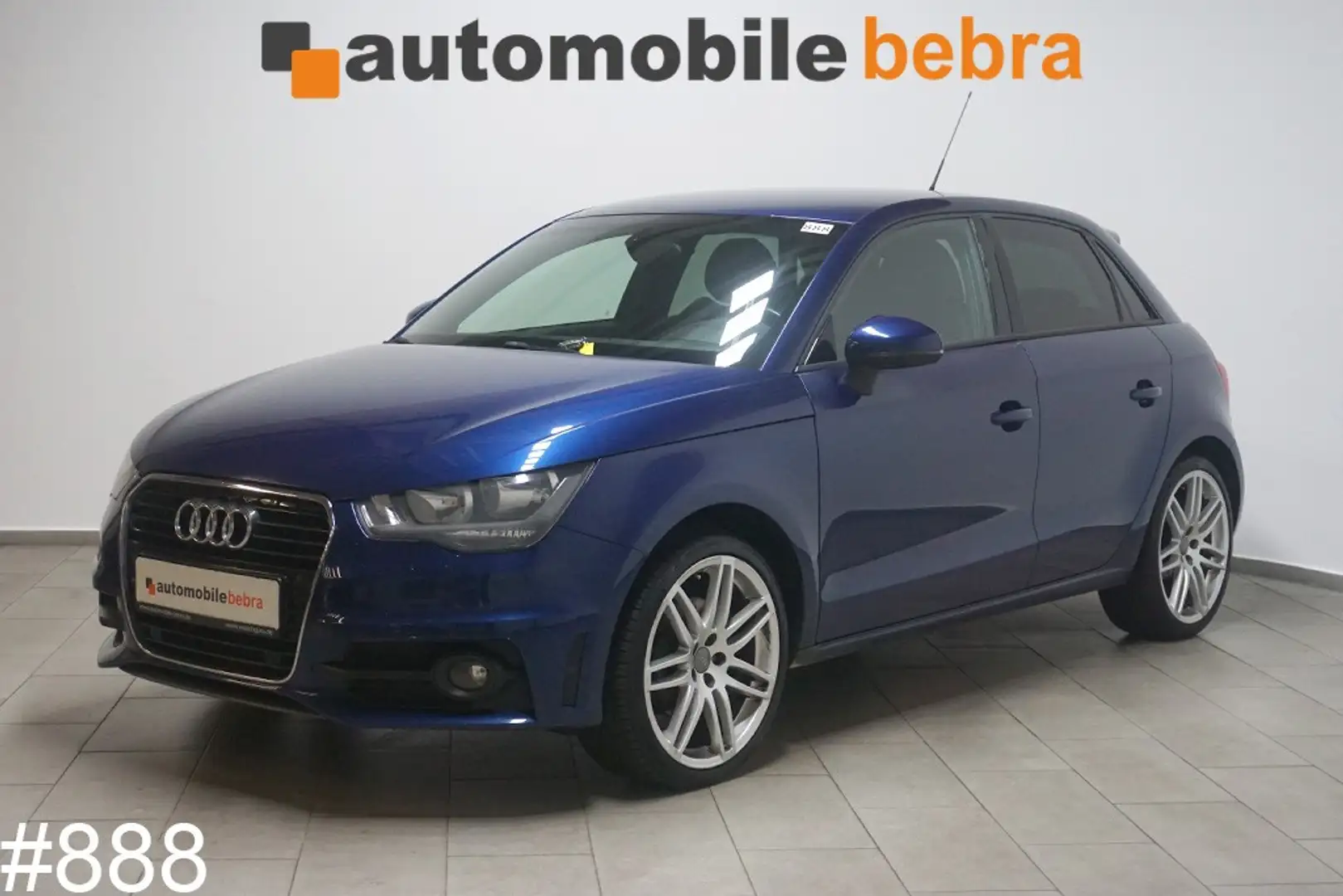 Audi A1 1.6TDI S-Line Sportback Xenon-PDC-SHZ Bleu - 1