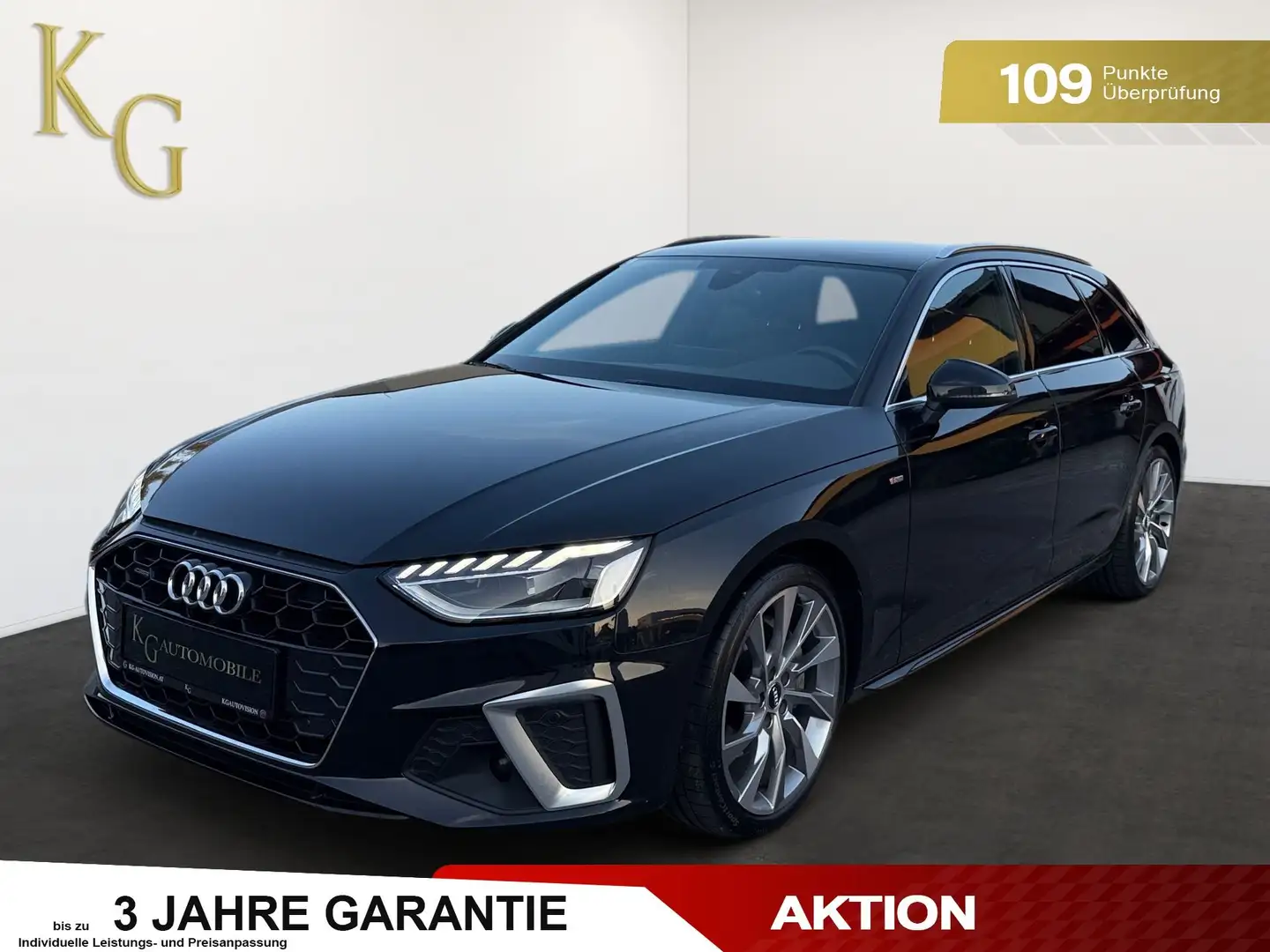 Audi A4 Avant 40 TDI quattro 3x S-line S-tronic ab ca. 29 Noir - 1