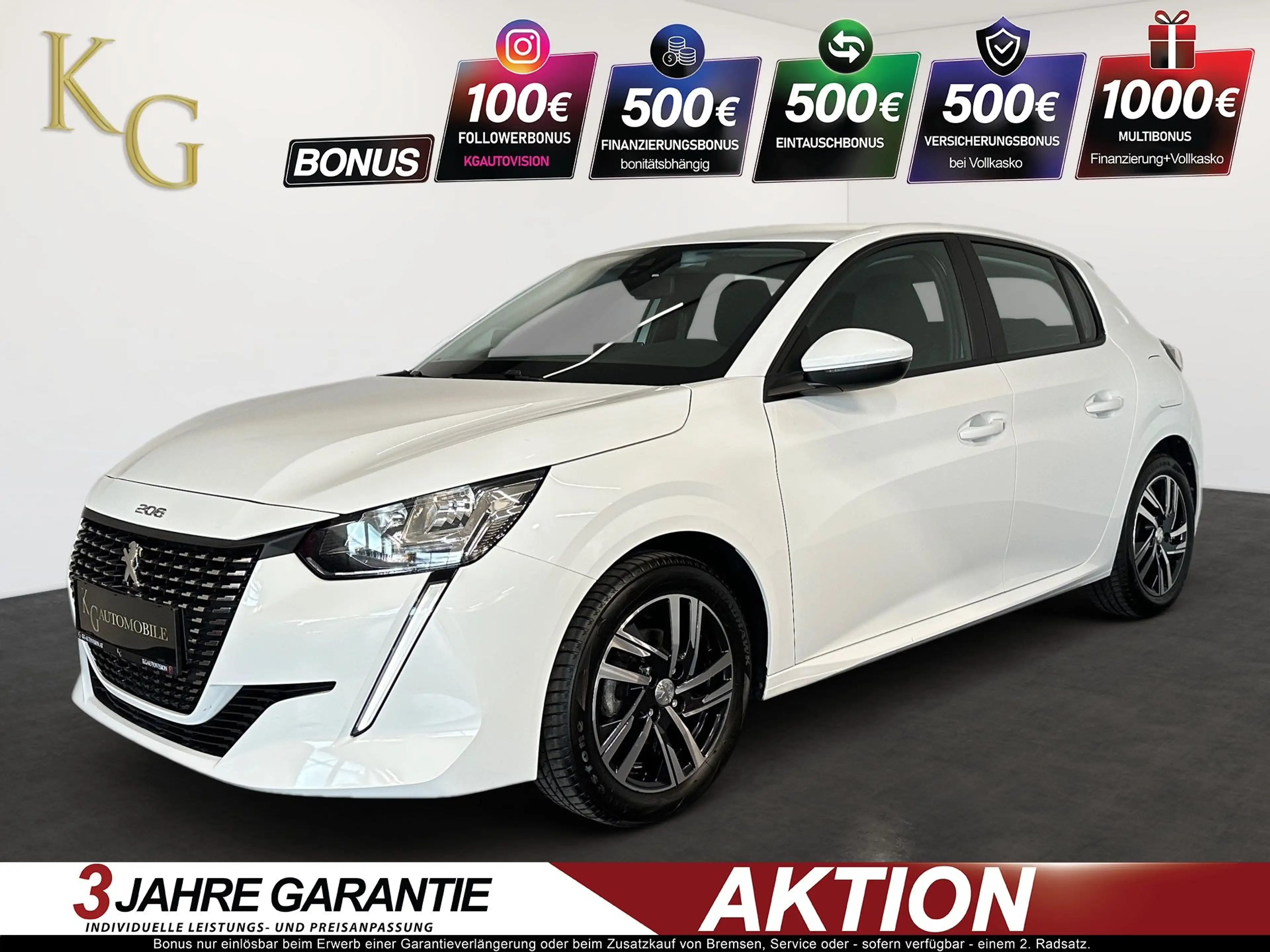 Peugeot 208 1.2 PureTech 75 Active ab ca. 90€ monatlich