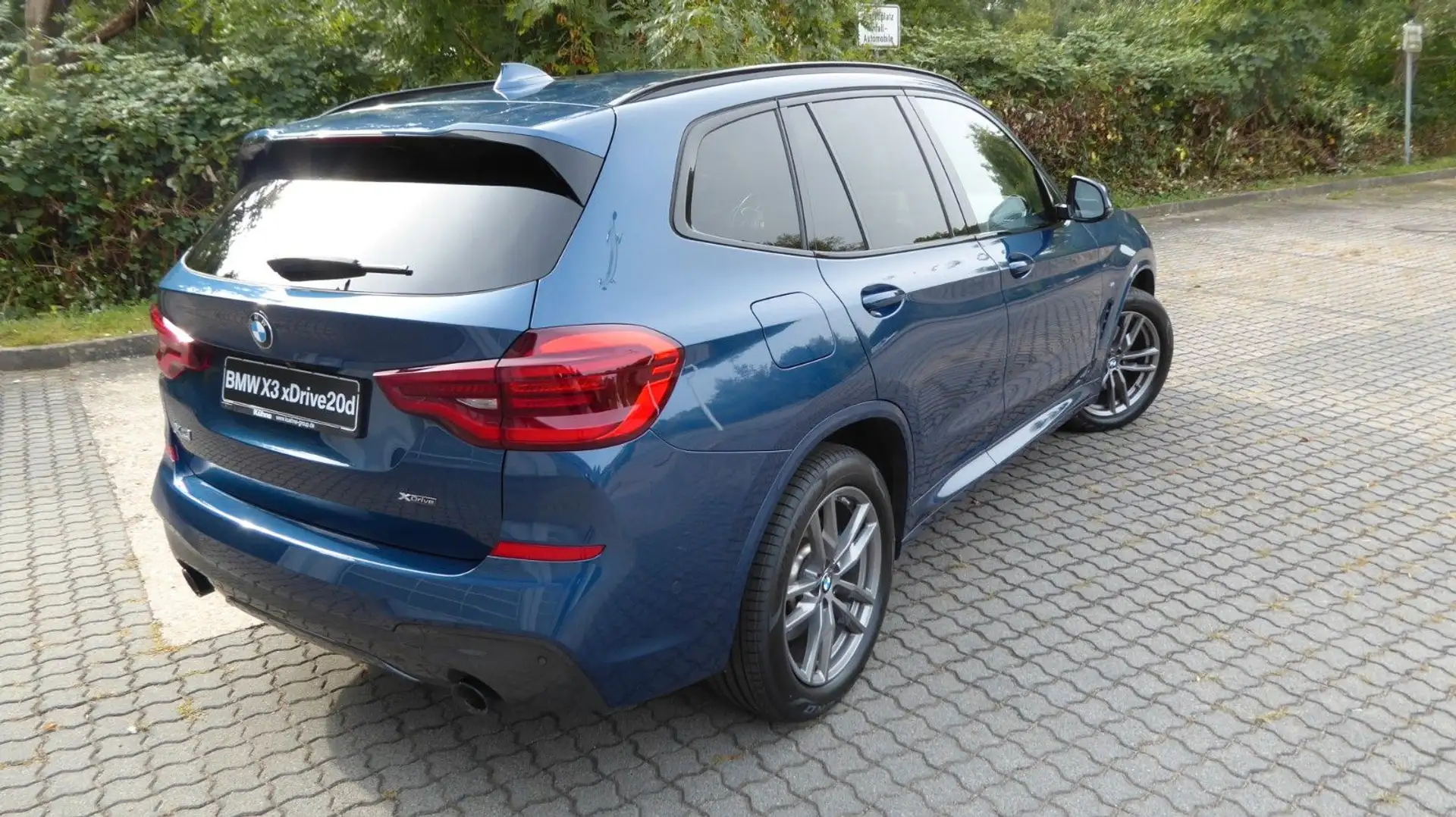 BMW X3 xDrive20d VSL FLA HUD DAB HiFi DVA 360°Ka EU6d Blau - 2