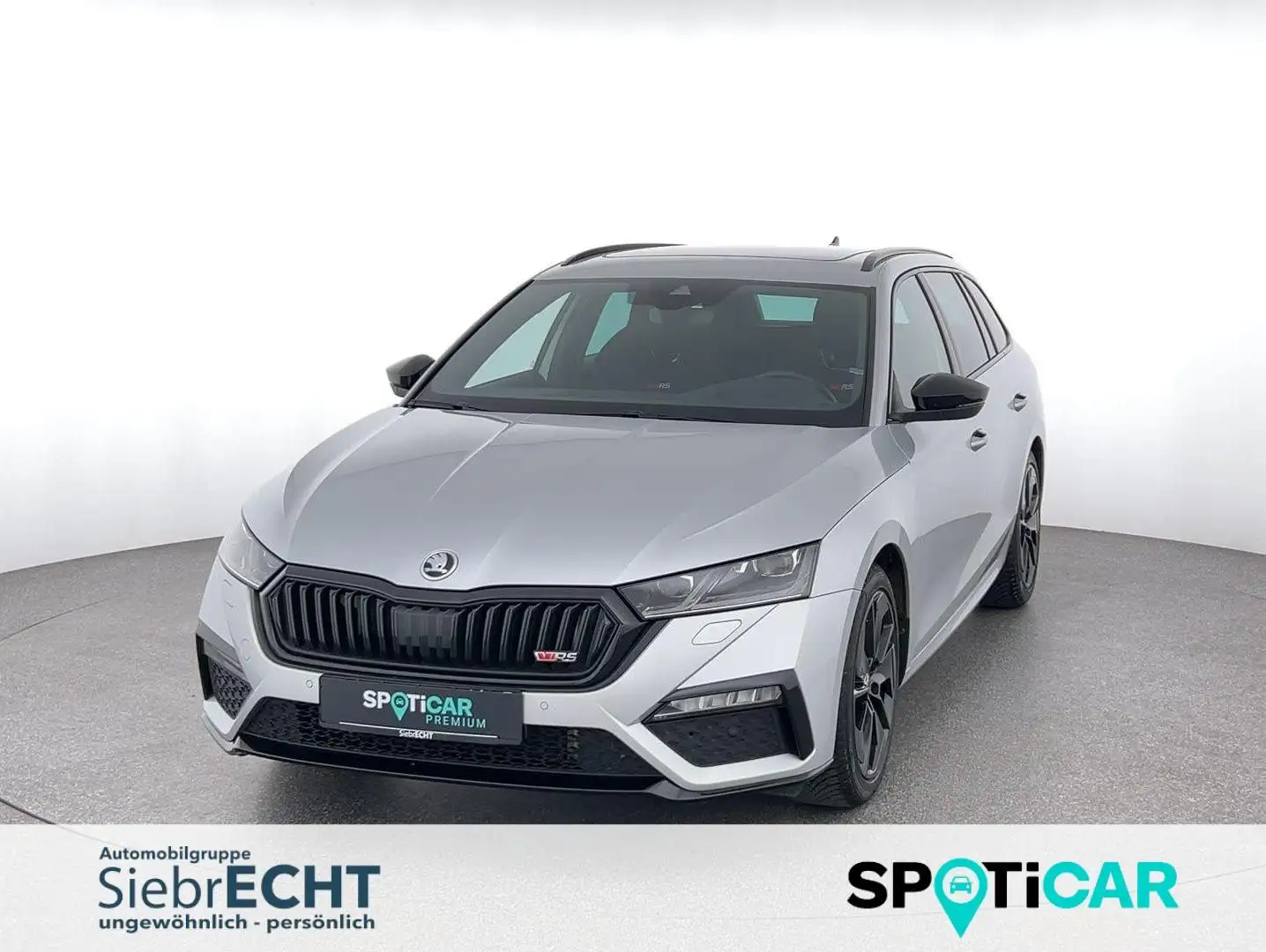 Skoda Octavia RS 2.0 TDI*NAVI*RFK*AHK*uvm Silber - 1