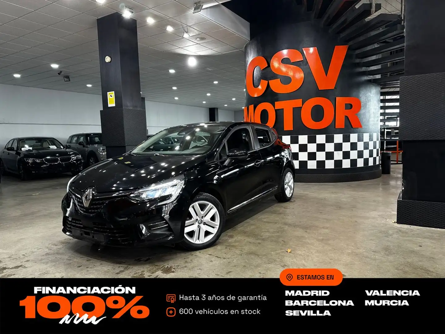 Renault Clio TCe Intens 67kW Noir - 1