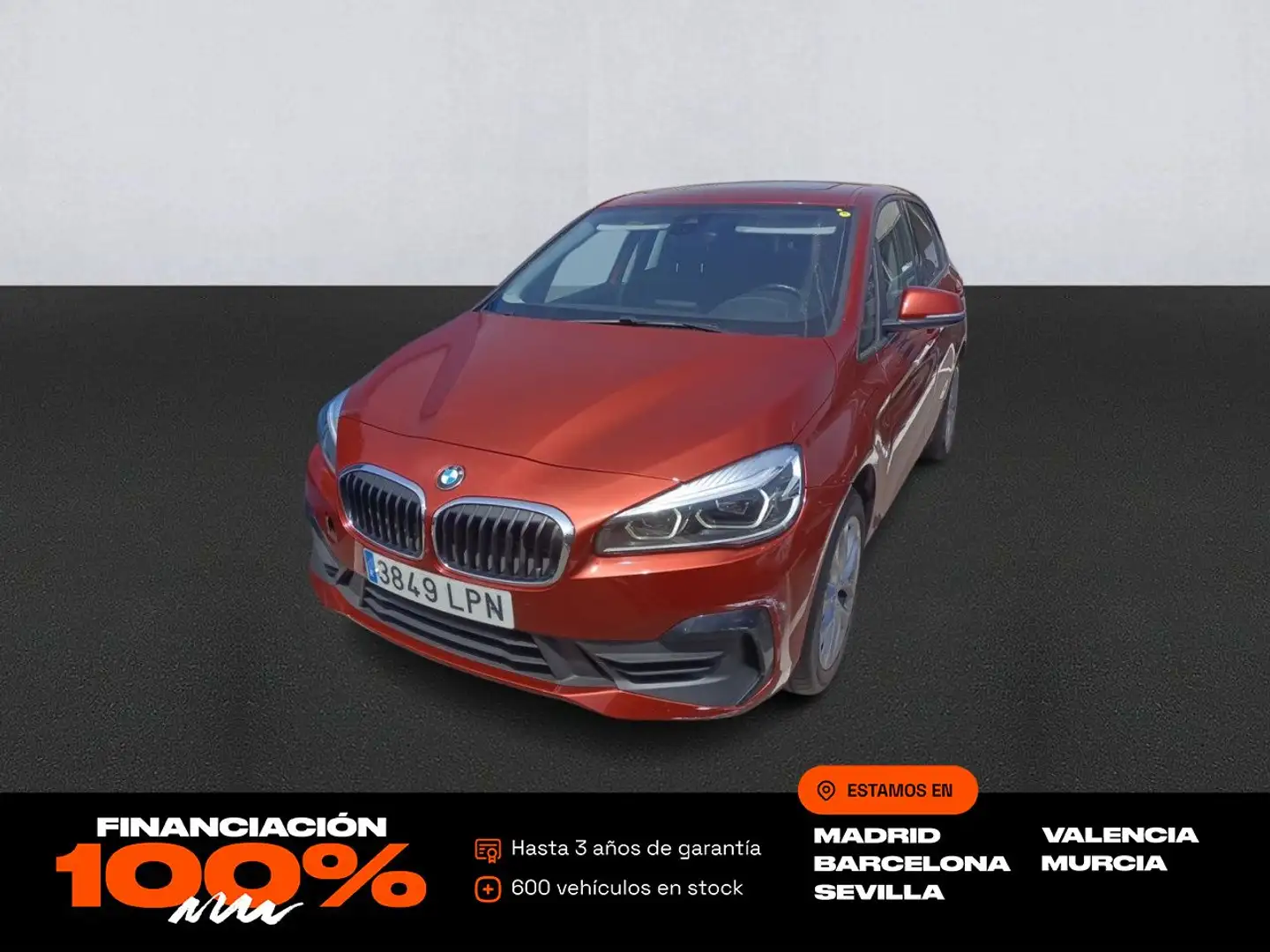 BMW 220 Active Tourer 225xe Naranja - 1