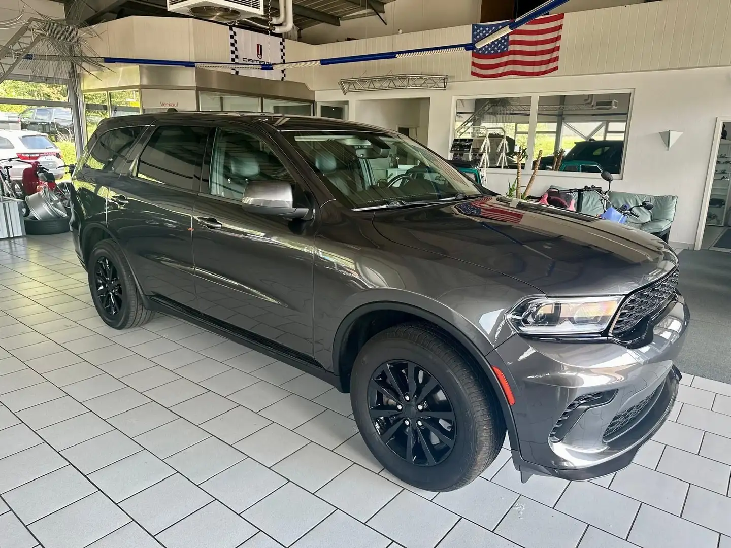 Dodge Durango 5,7 AWD Leder LED Facelift LPG GAS AHK Gris - 2