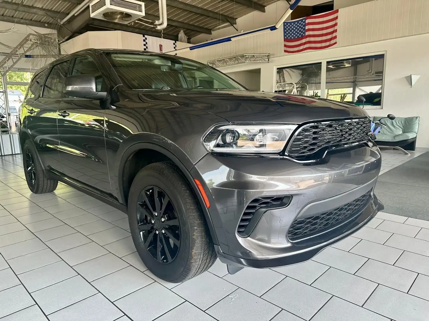 Dodge Durango 5,7 AWD Leder LED Facelift LPG GAS AHK Gris - 1