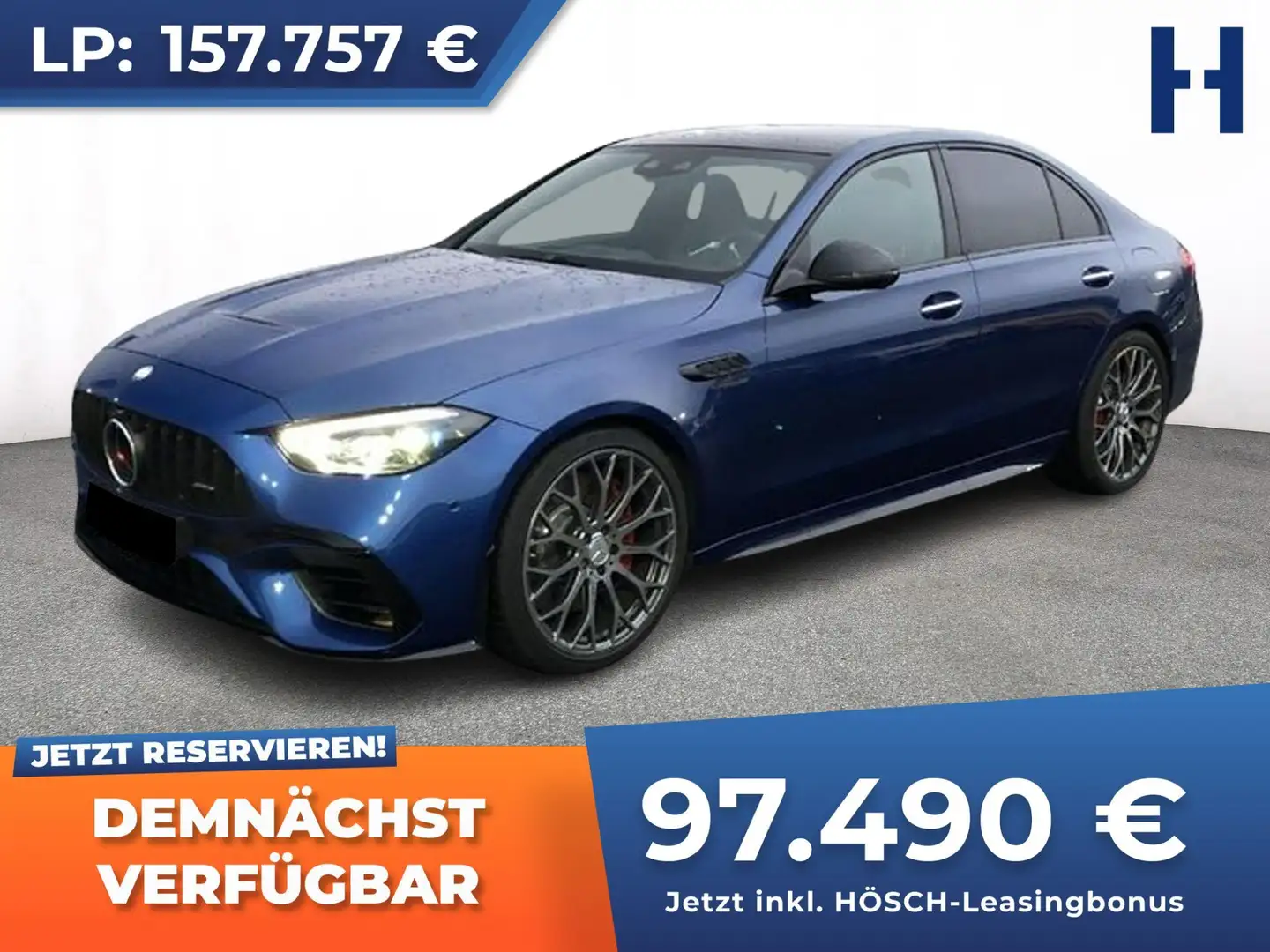 Mercedes-Benz C 63 AMG S E-Performance TRAUM-EXTRAS ++ Blau - 1
