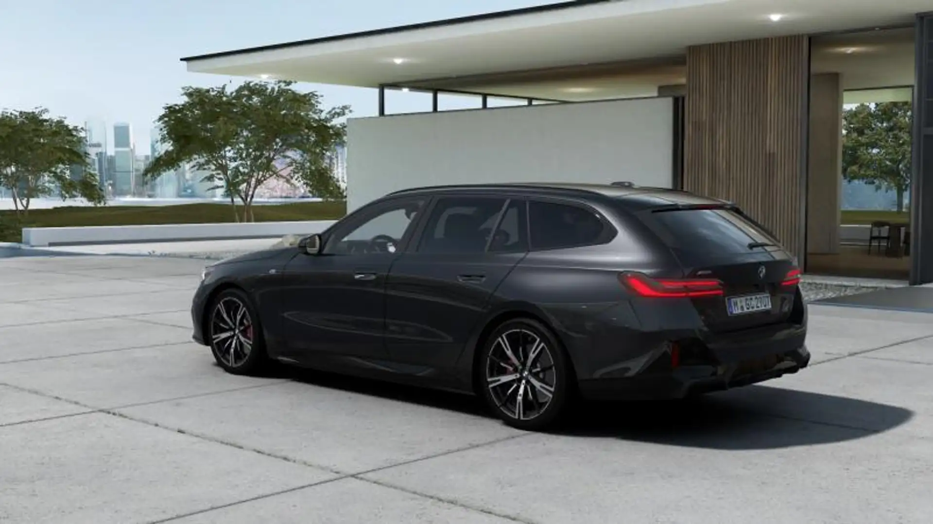 BMW 520 520d Touring 48V xdrive M Sport Pro auto Grigio - 2