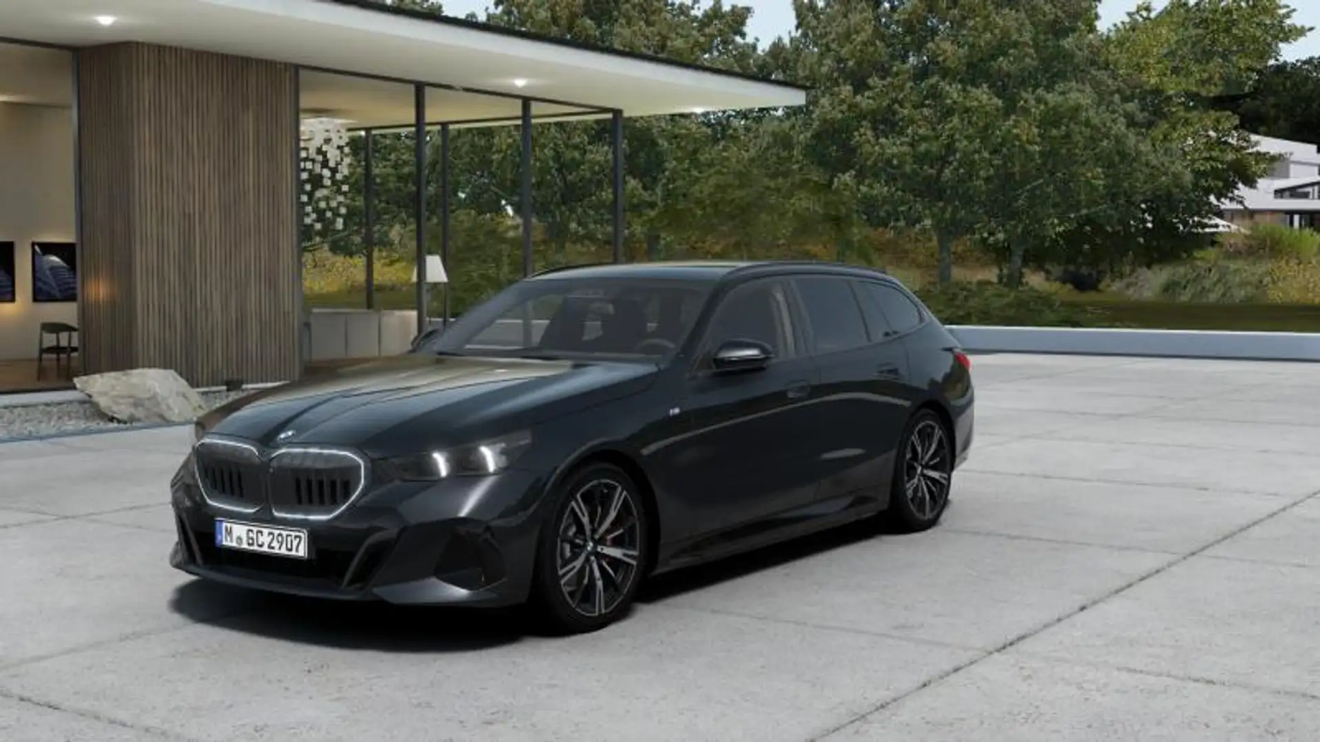 BMW 520 520d Touring 48V xdrive M Sport Pro auto Grigio - 1