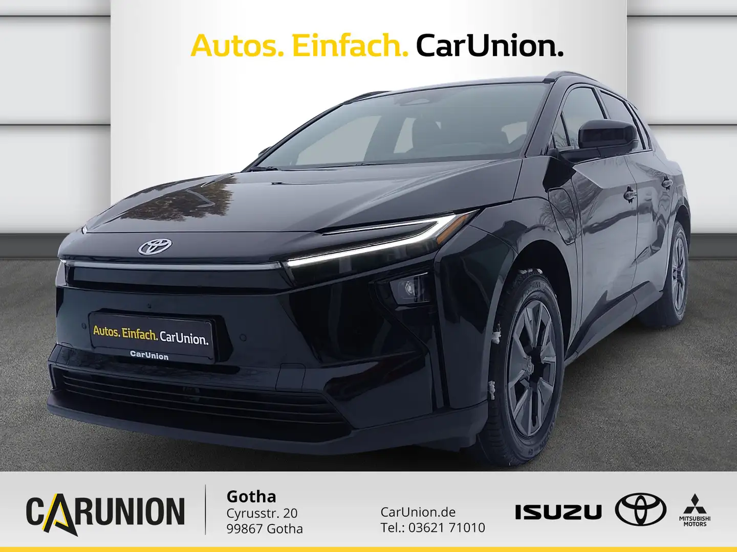 Toyota bZ4X BEV 165kW 4x2 Teamplayer Schwarz - 1