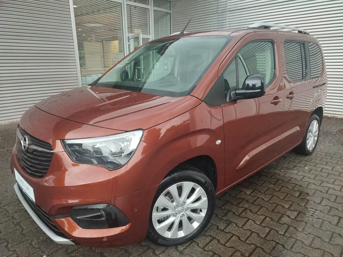 Opel Combo Life -e Ultimate PANORMADACH*HEAD-UP*NAVI Marrón - 2