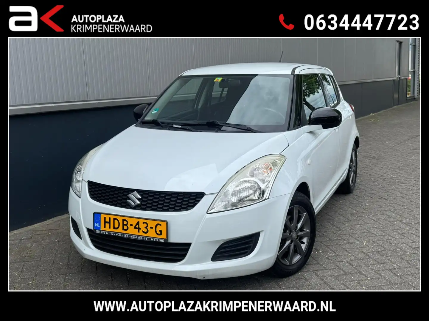 Suzuki Swift 1.2 Comfortsport look , nieuwe apk airco Wit - 1