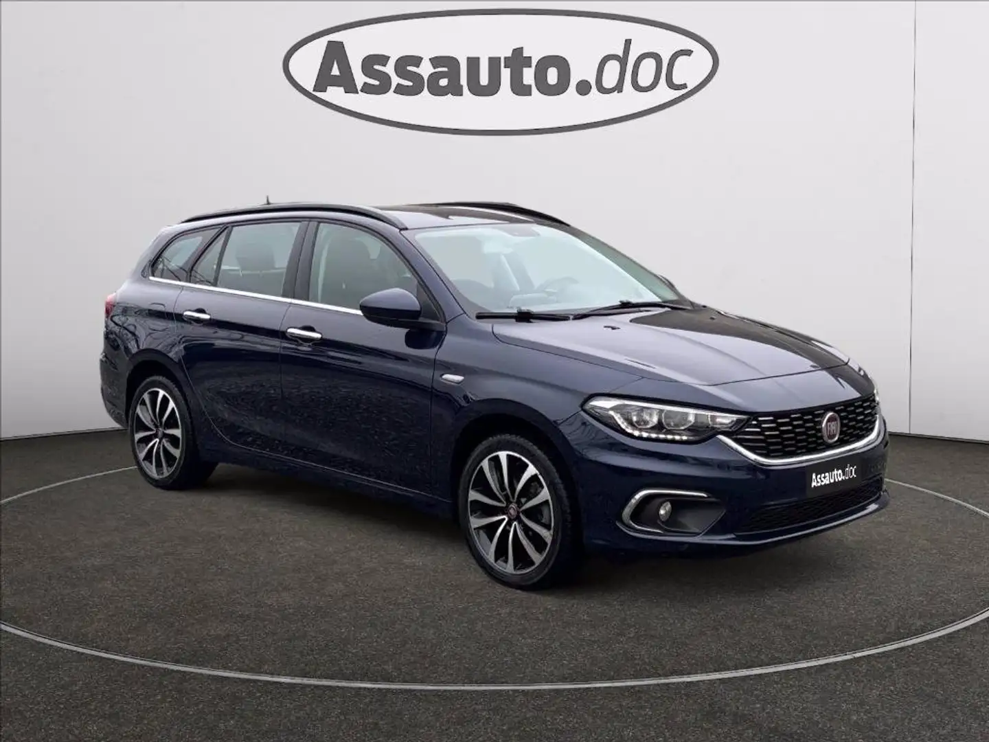 Fiat Tipo SW 1.6 mjt Lounge s&s 120cv dct my19 Bleu - 1