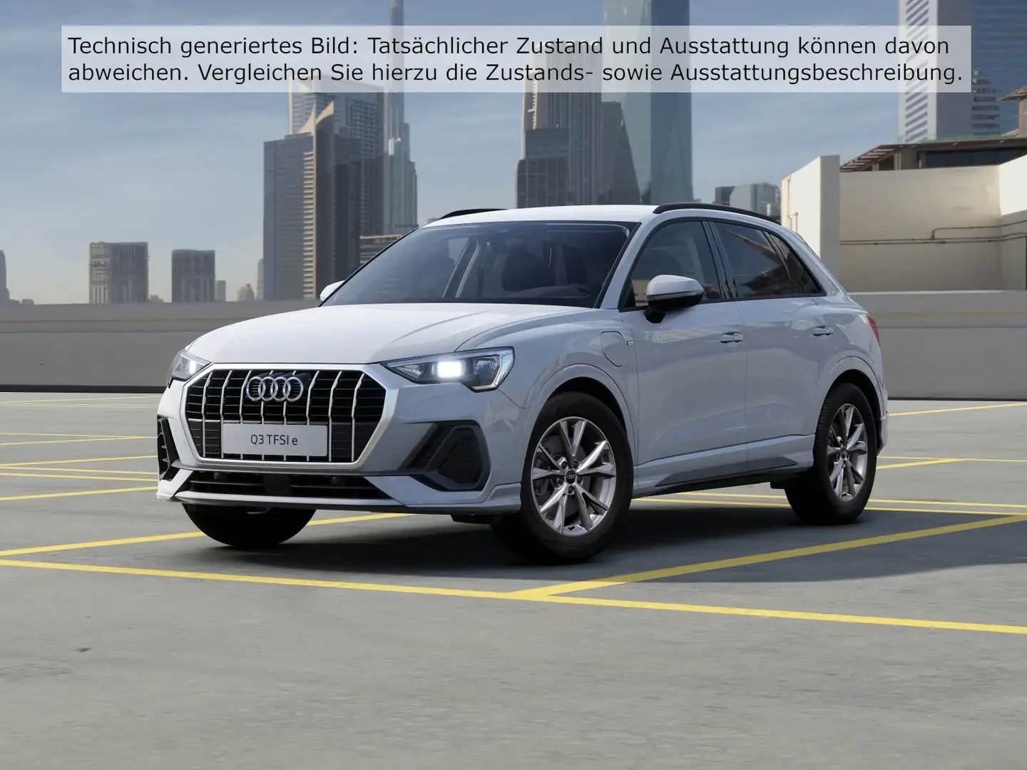 Audi Q3 45 TFSI e S tronic S line Navi Tempomat DAB V Weiß - 1