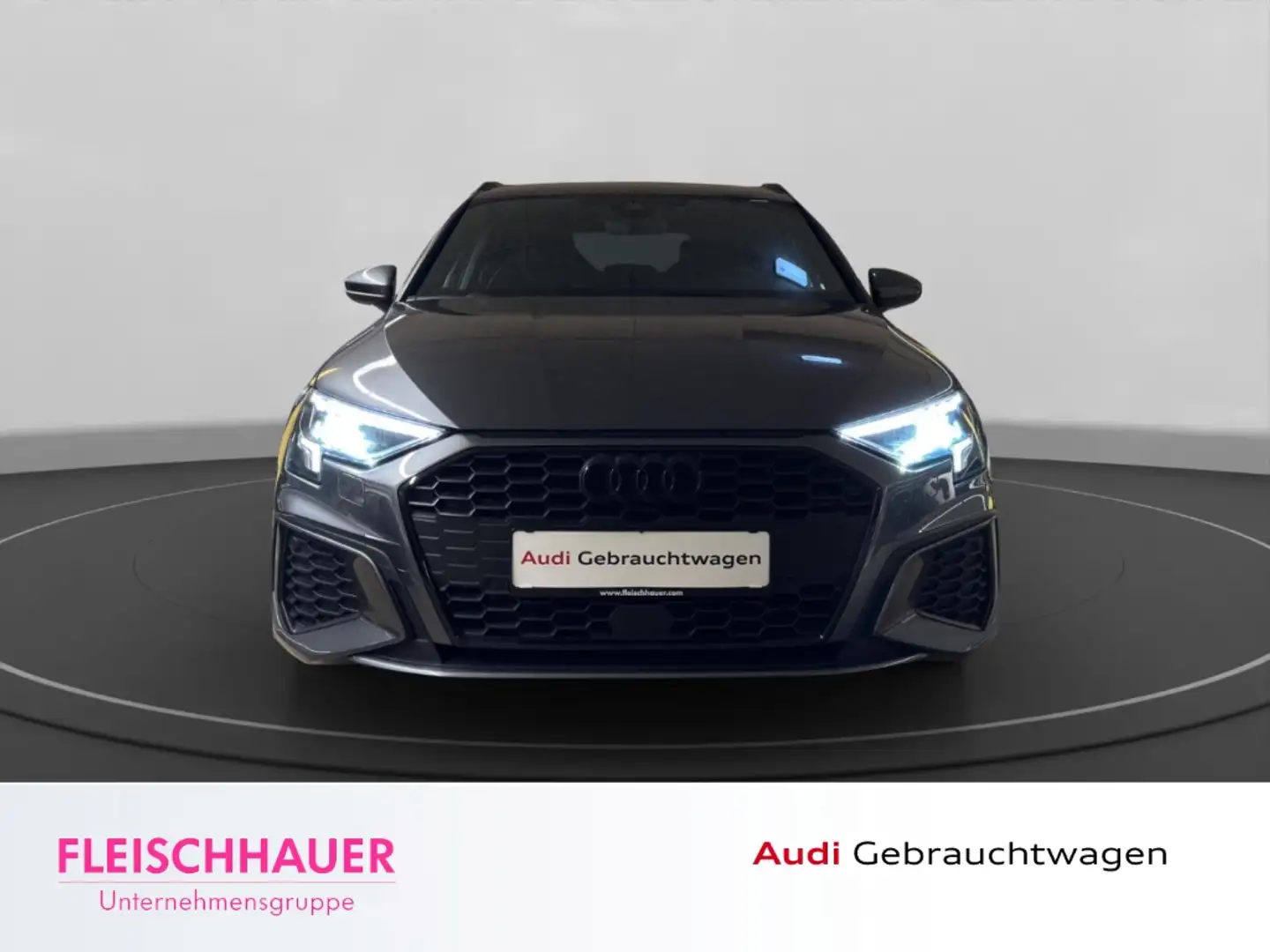 Audi A3 SB S line 35 TFSI LED+BUSINESS+ACC+NAVI+PDC V&H+DC Grau - 2