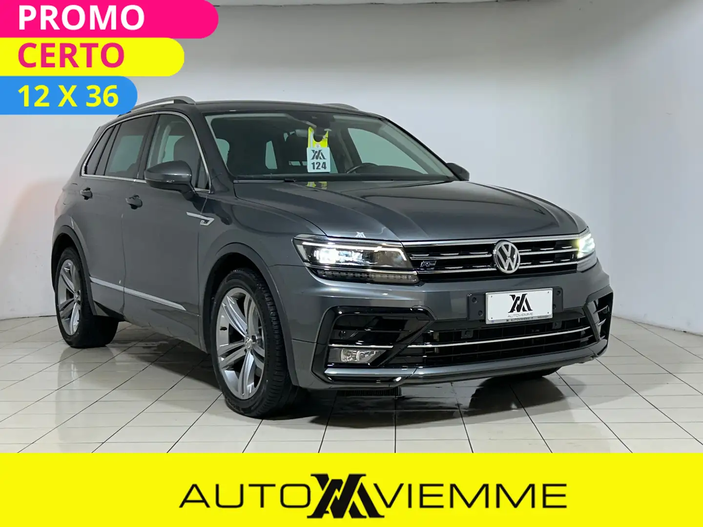 Volkswagen Tiguan R-Line 4x4 usata Grau - 1