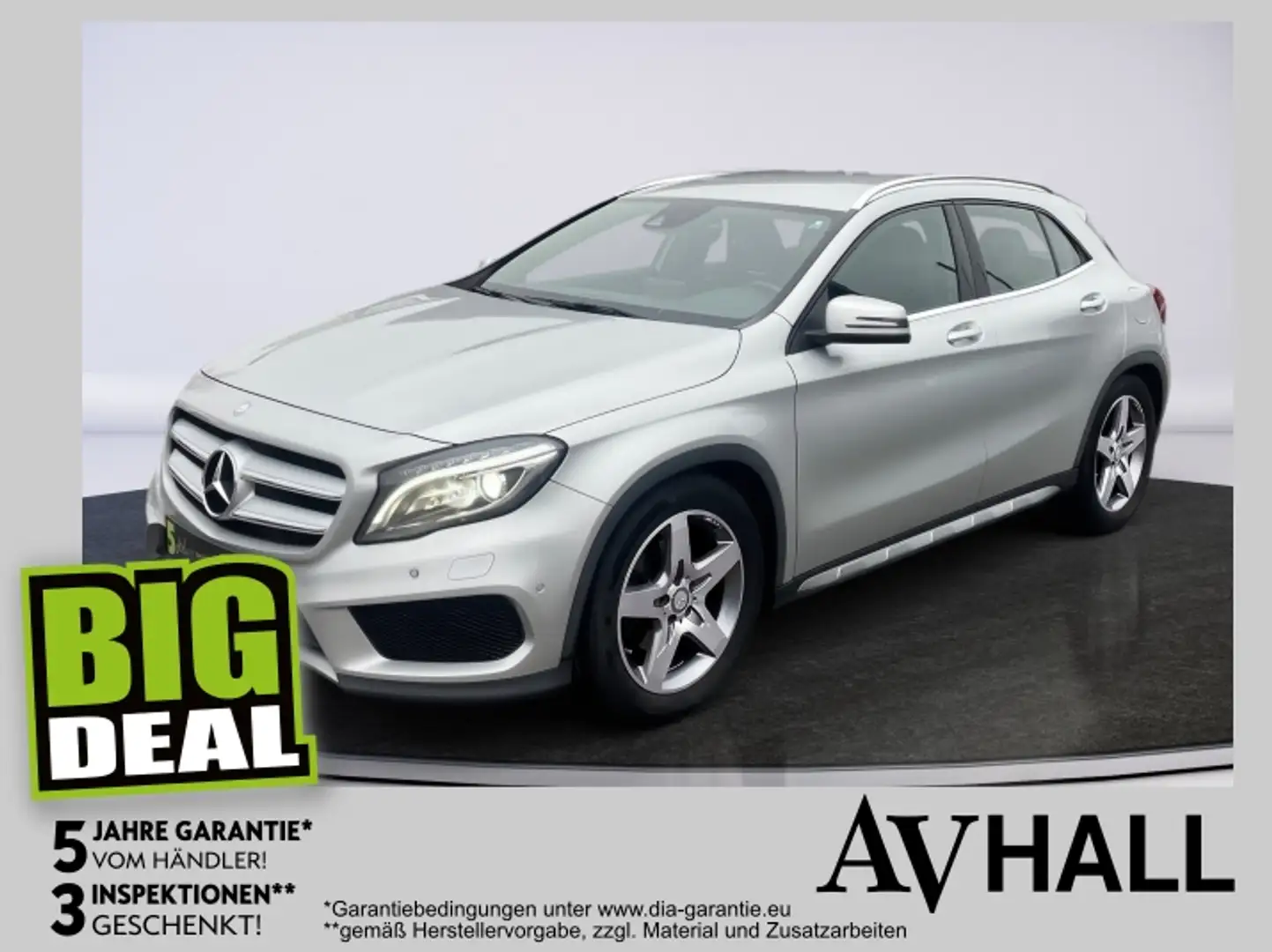 Mercedes-Benz GLA 220 d 4MATIC Aut. Navi * Kamera * LED Silber - 1