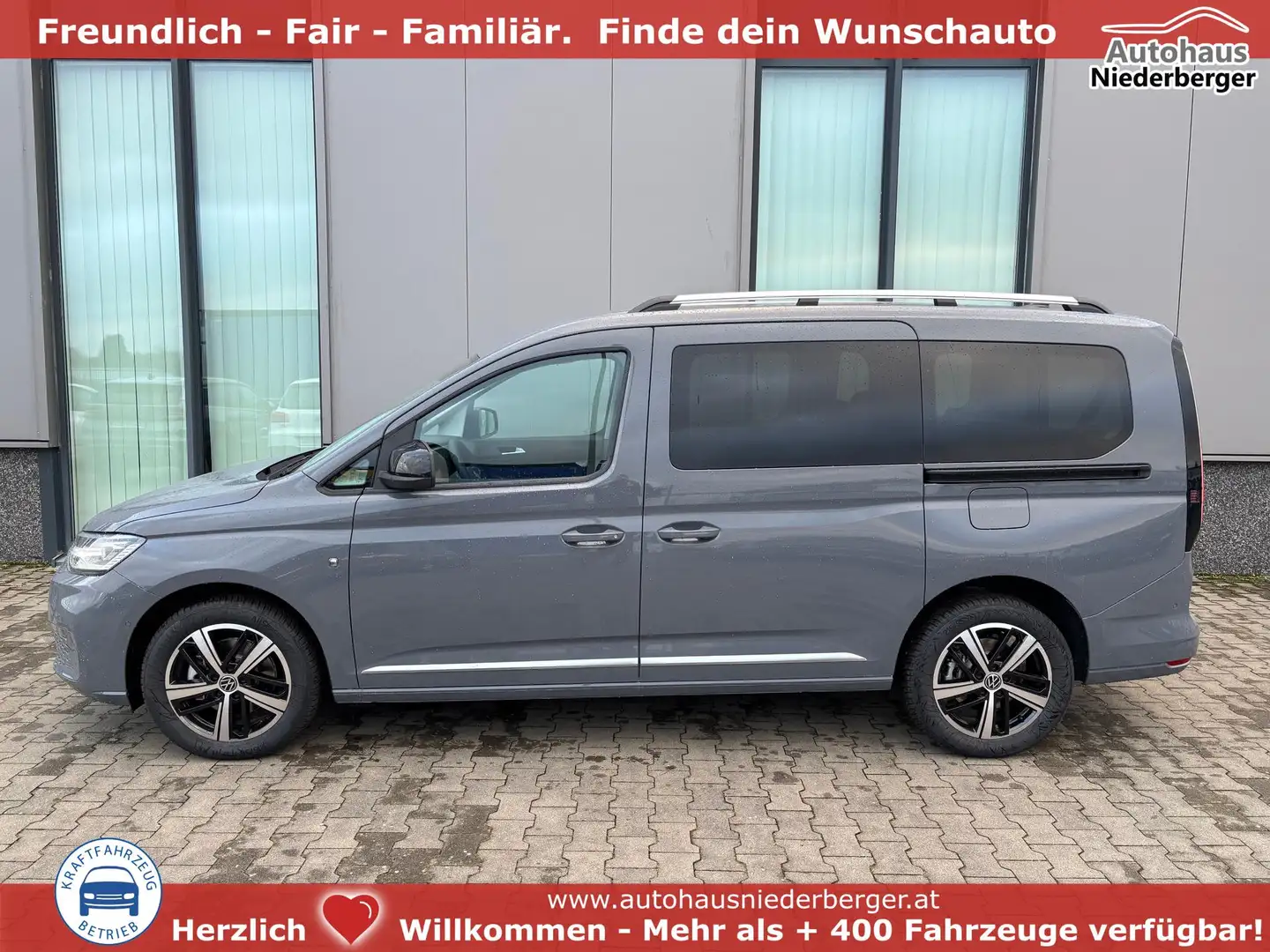 Volkswagen Caddy Style MAXI 7-SITZER 1.5 TSI 115PS DSG/AUTOMATIK... Grau - 1