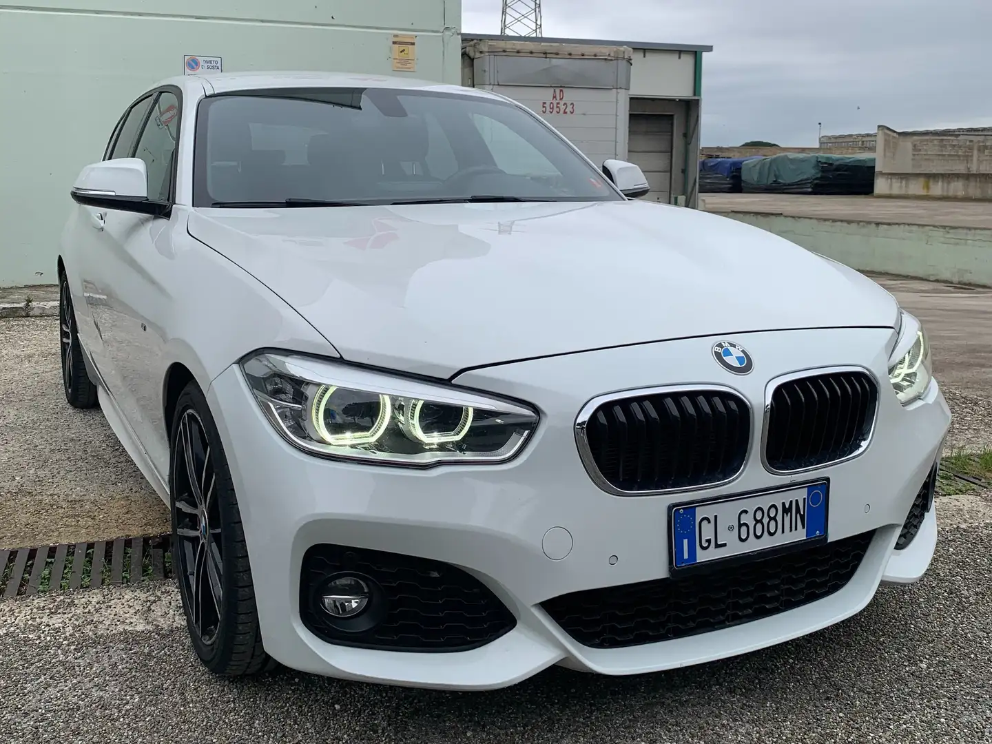 BMW 118 118d 5p Sport auto my18 Bianco - 2