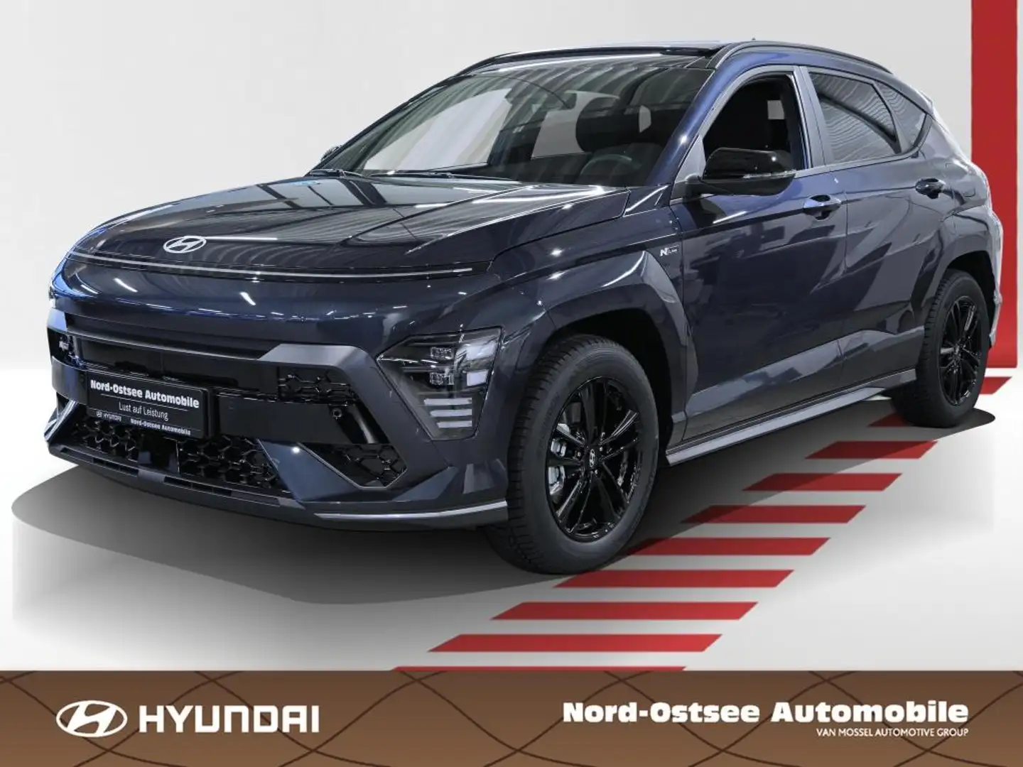 Hyundai KONA SX2 HEV N-Line Glas-Schiebedach Blau - 1