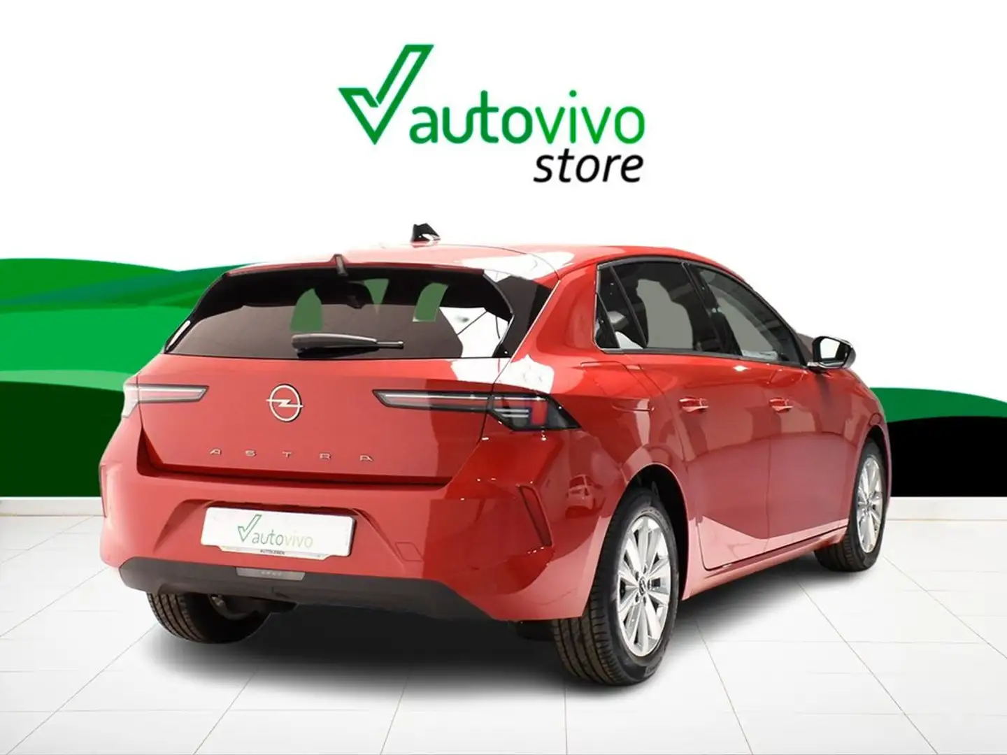 Opel Astra EDITION 1.2T XHL 110 CV 5P Rouge - 2