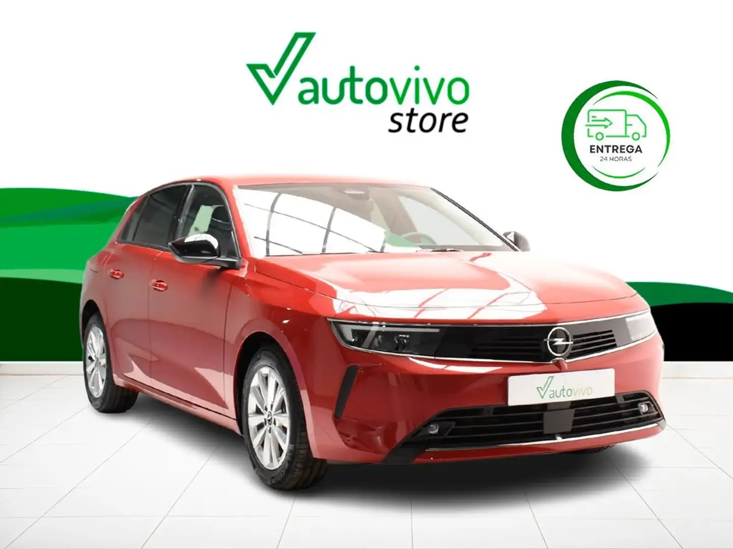 Opel Astra EDITION 1.2T XHL 110 CV 5P Rojo - 1
