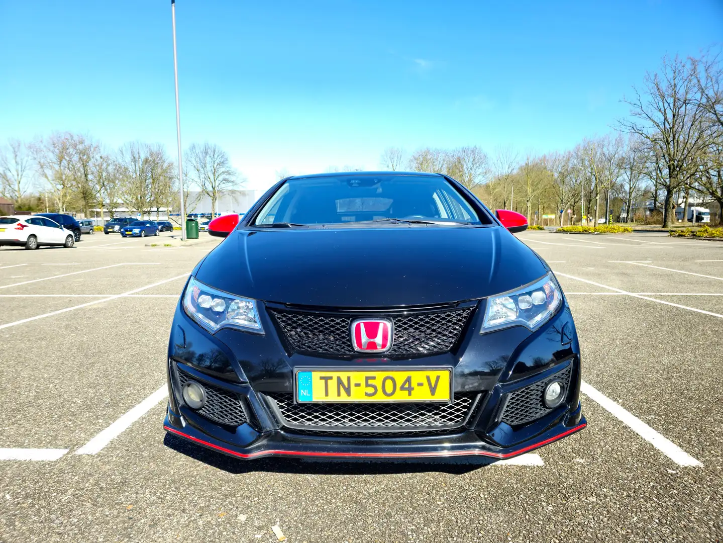 Honda Civic 1.8 Elegance Zwart - 1