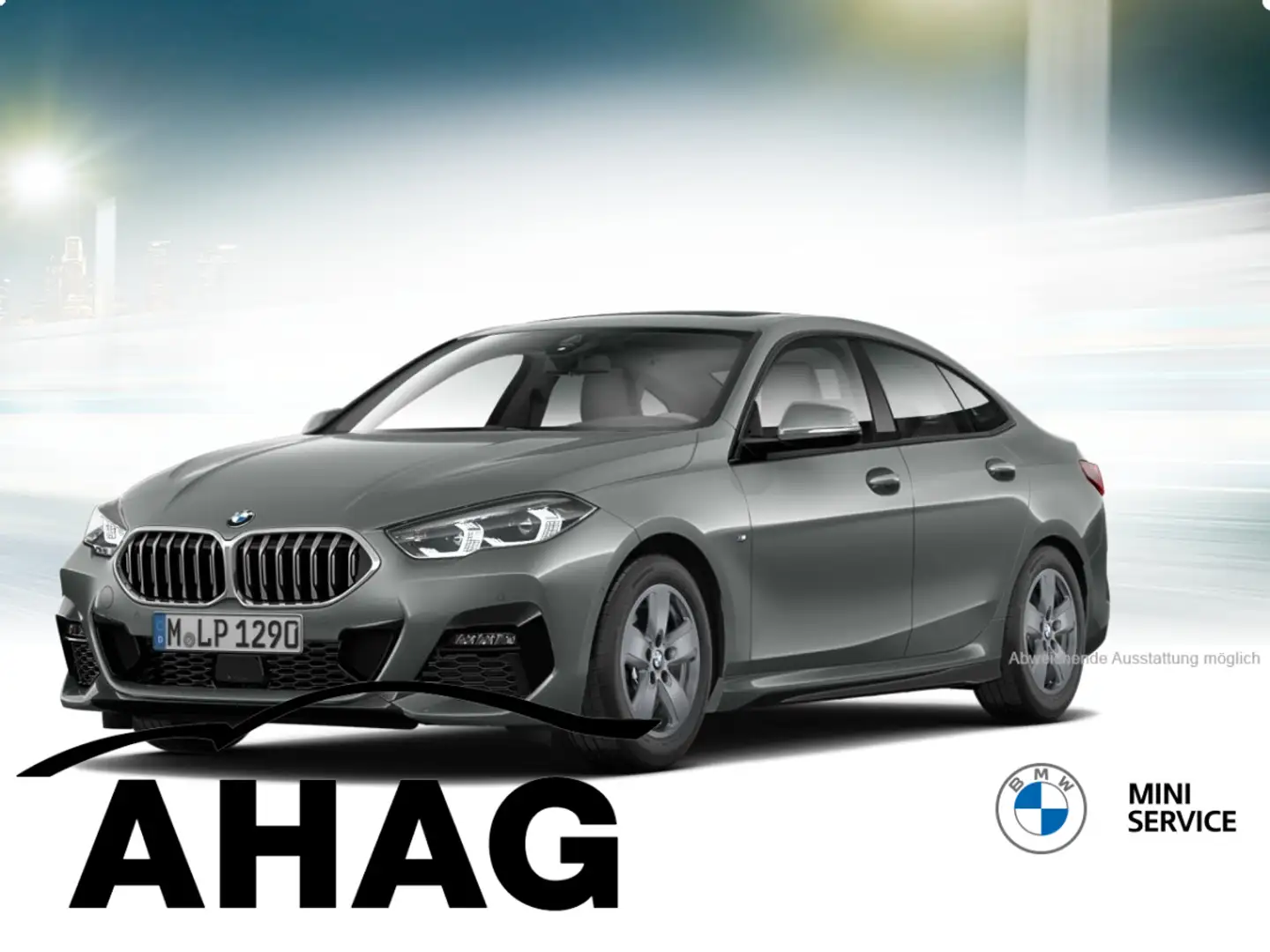 BMW 218 i Gran Coupe M Sport Panorama Klimaaut. HIFI Grau - 2