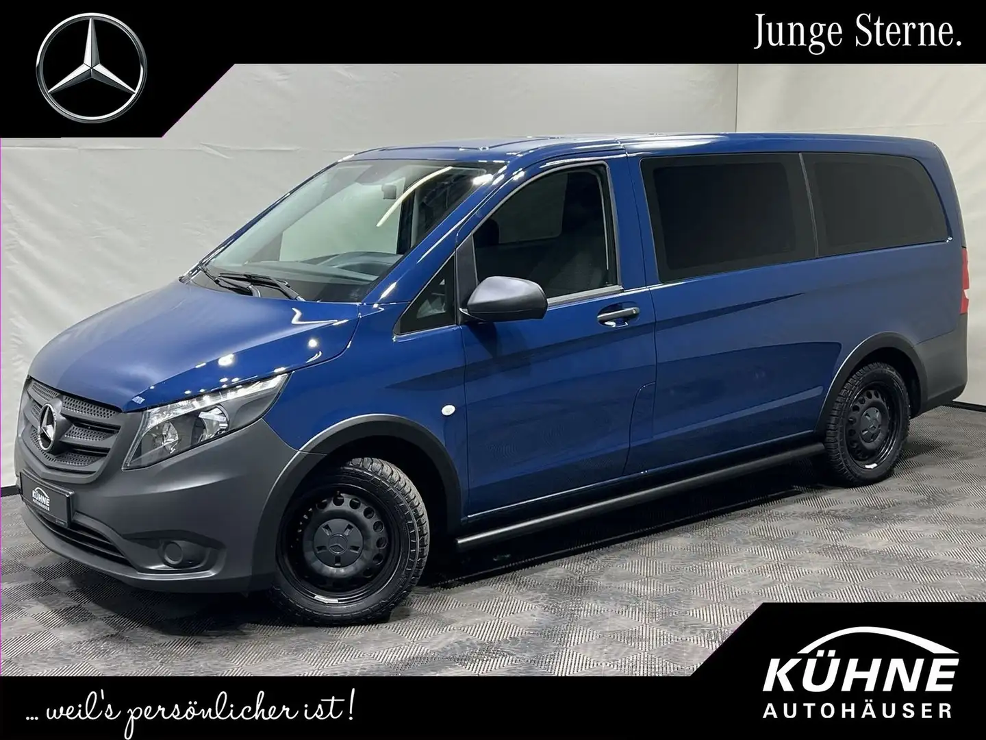 Mercedes-Benz Vito Tourer 114 lang Kamera AHK SHZ CarPlay Blau - 1