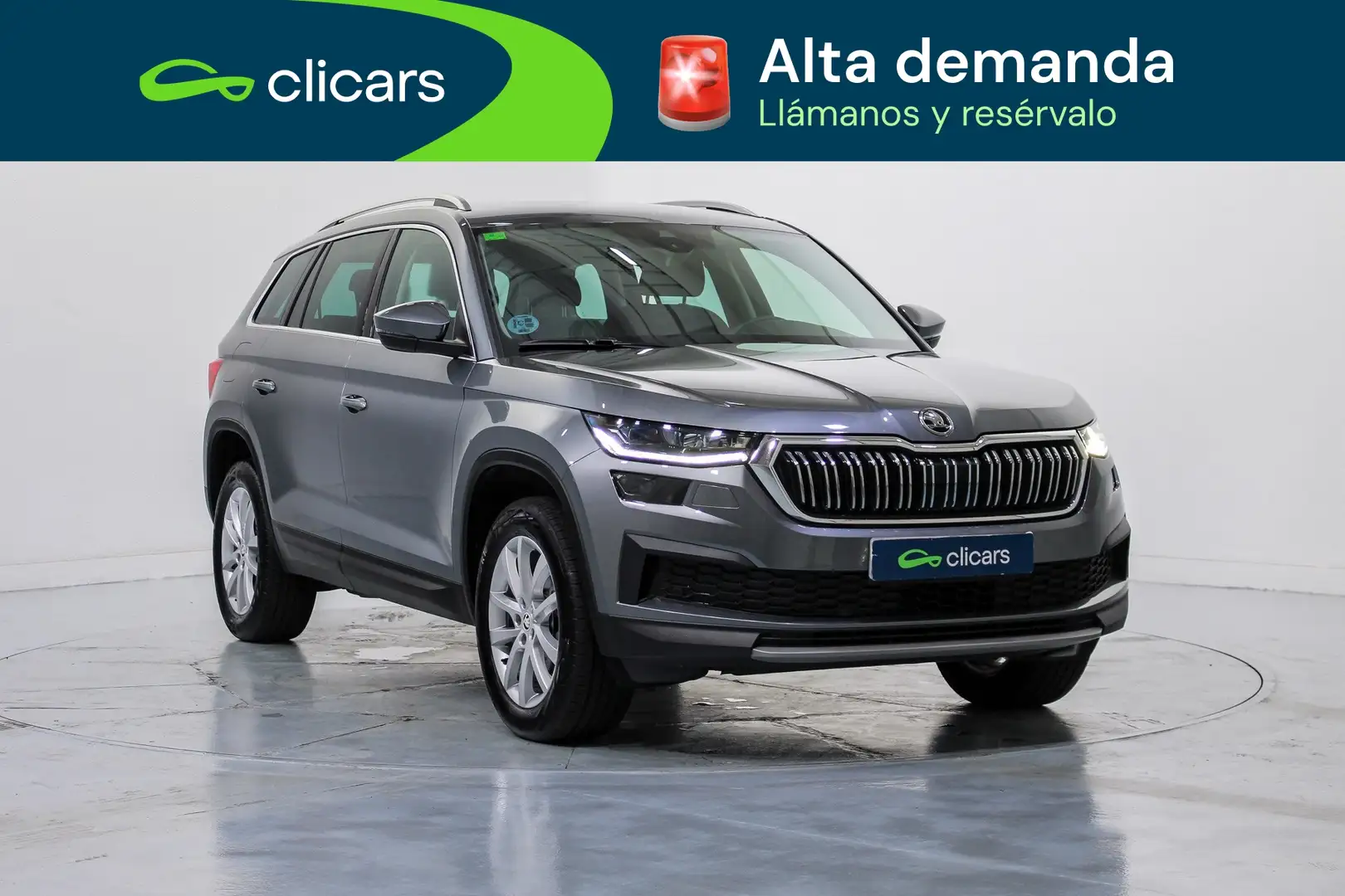 Skoda Kodiaq 2.0TDI AB tech Style 4x2 DSG 110kW Gris - 2