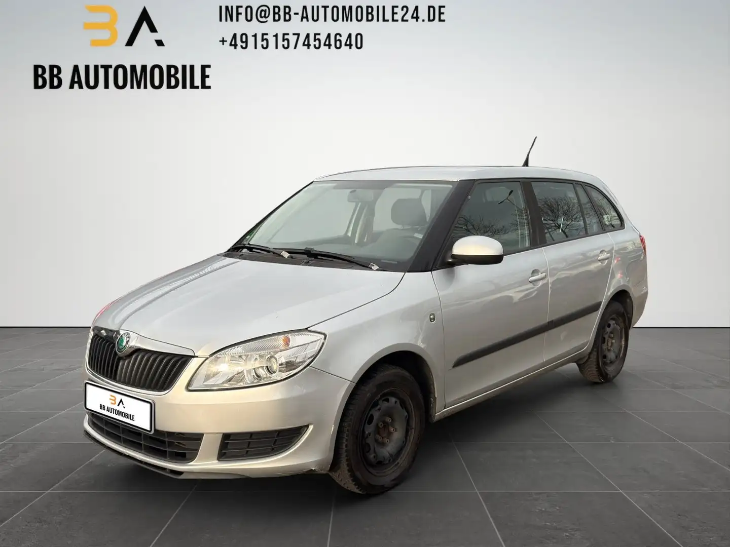 Skoda Fabia Combi Ambiente TEMPO KLIMA *TÜV 11/2026 Silber - 1