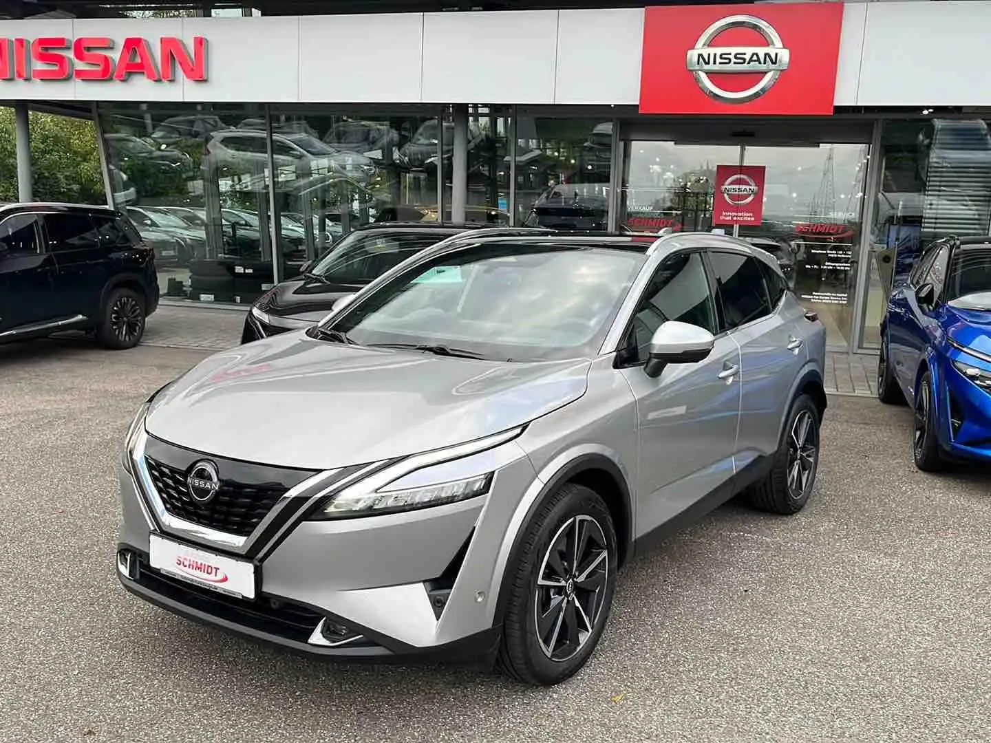Nissan Qashqai 1.5 VC-T ePower Tekna+ AHK Silber - 2