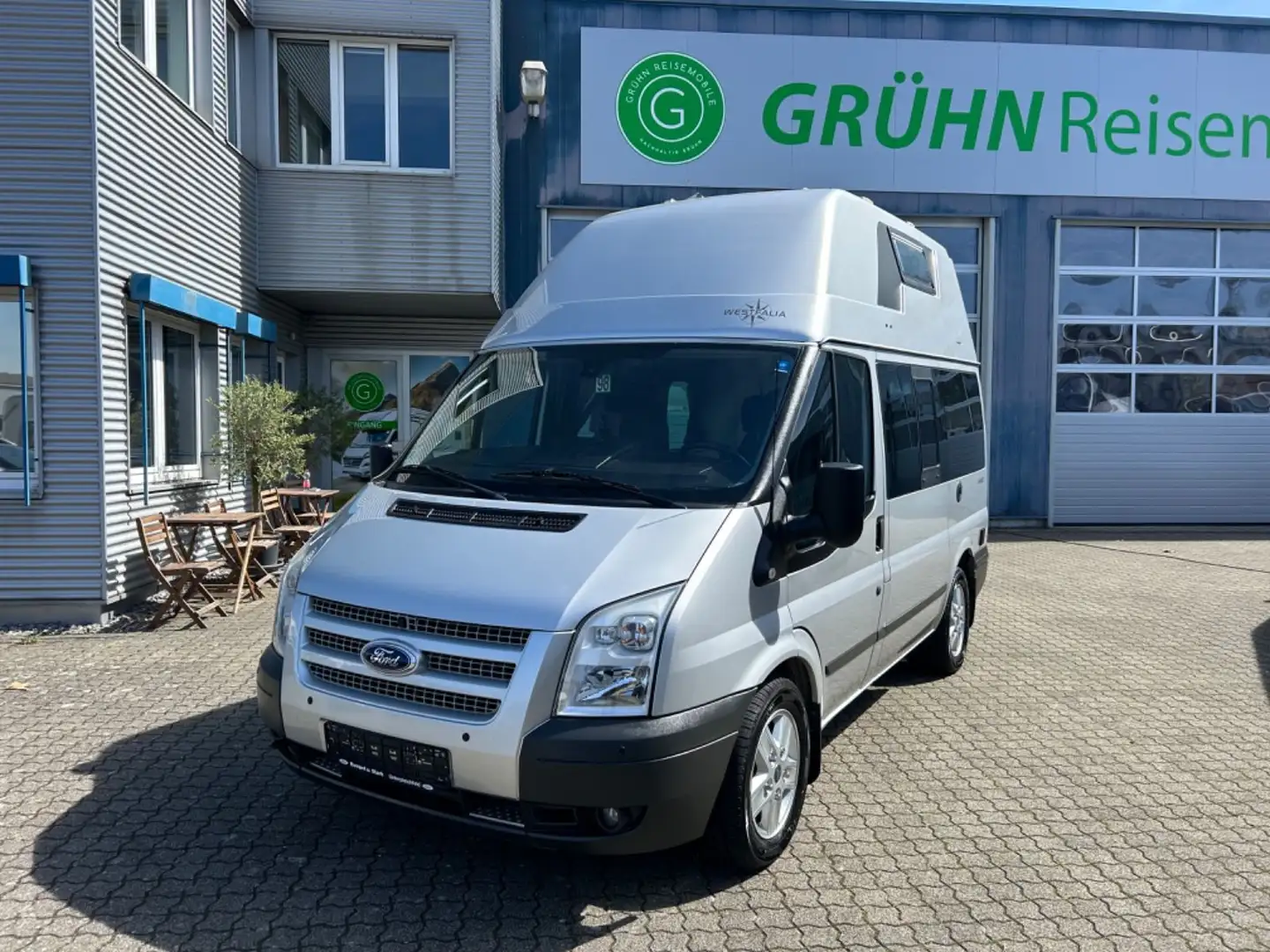 Ford Nugget Hochdach /2.Hand /40000Km /PDC /Euro5 Zilver - 1