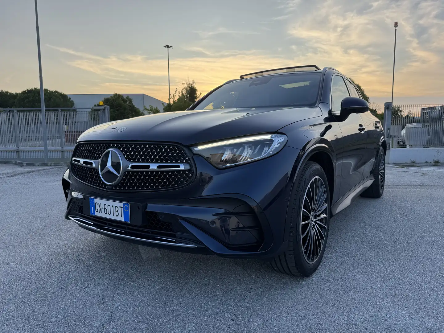 Mercedes-Benz GLC 220 d AMG Premium 4matic auto GARANZIA TAGLIANDI MB Bleu - 1