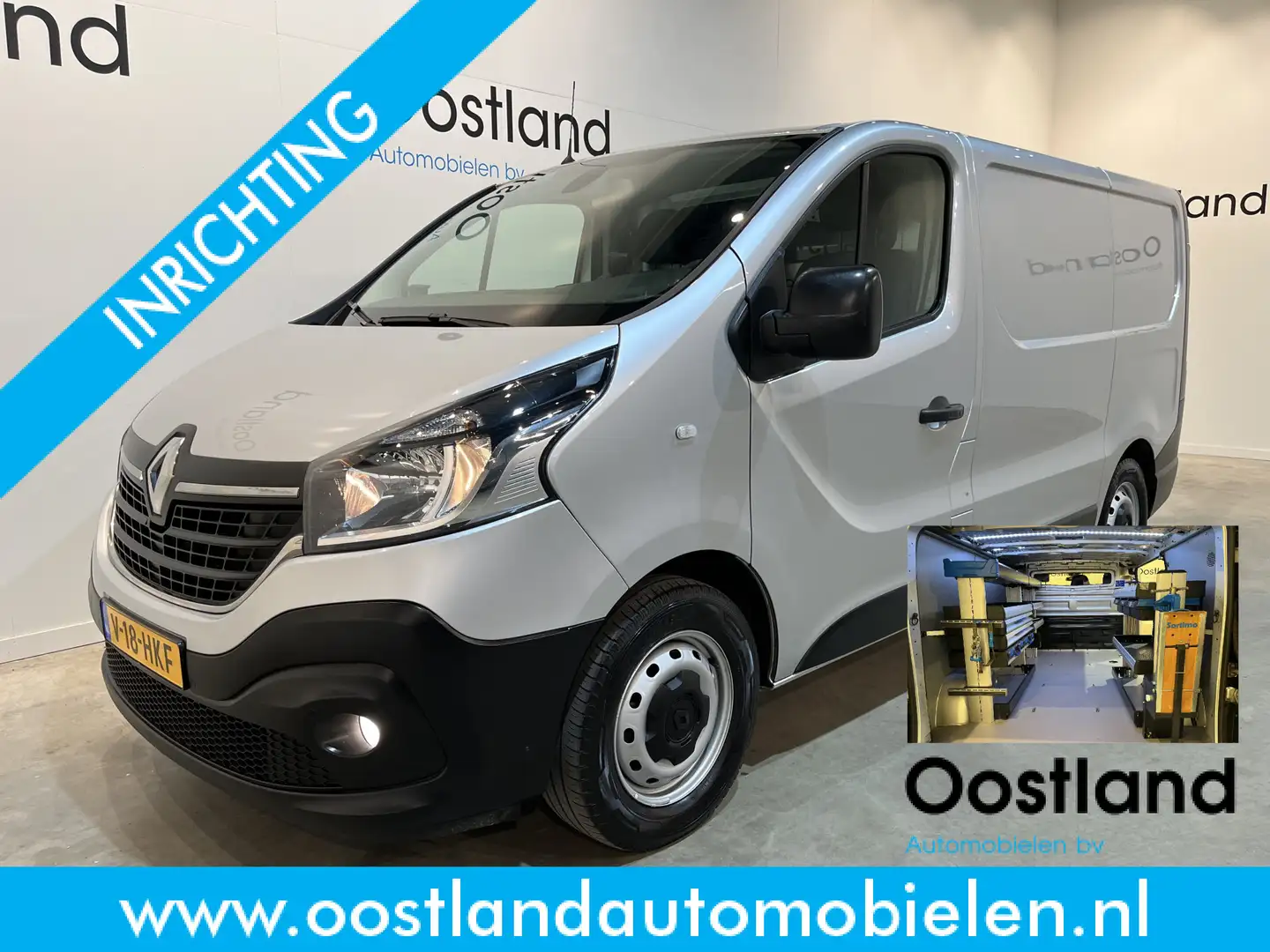 Renault Trafic 2.0 dCi L1H1 170 PK Automaat Servicebus / Sortimo Grau - 1